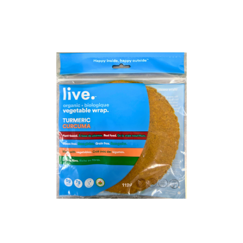 Live Organic Turmeric Wrap