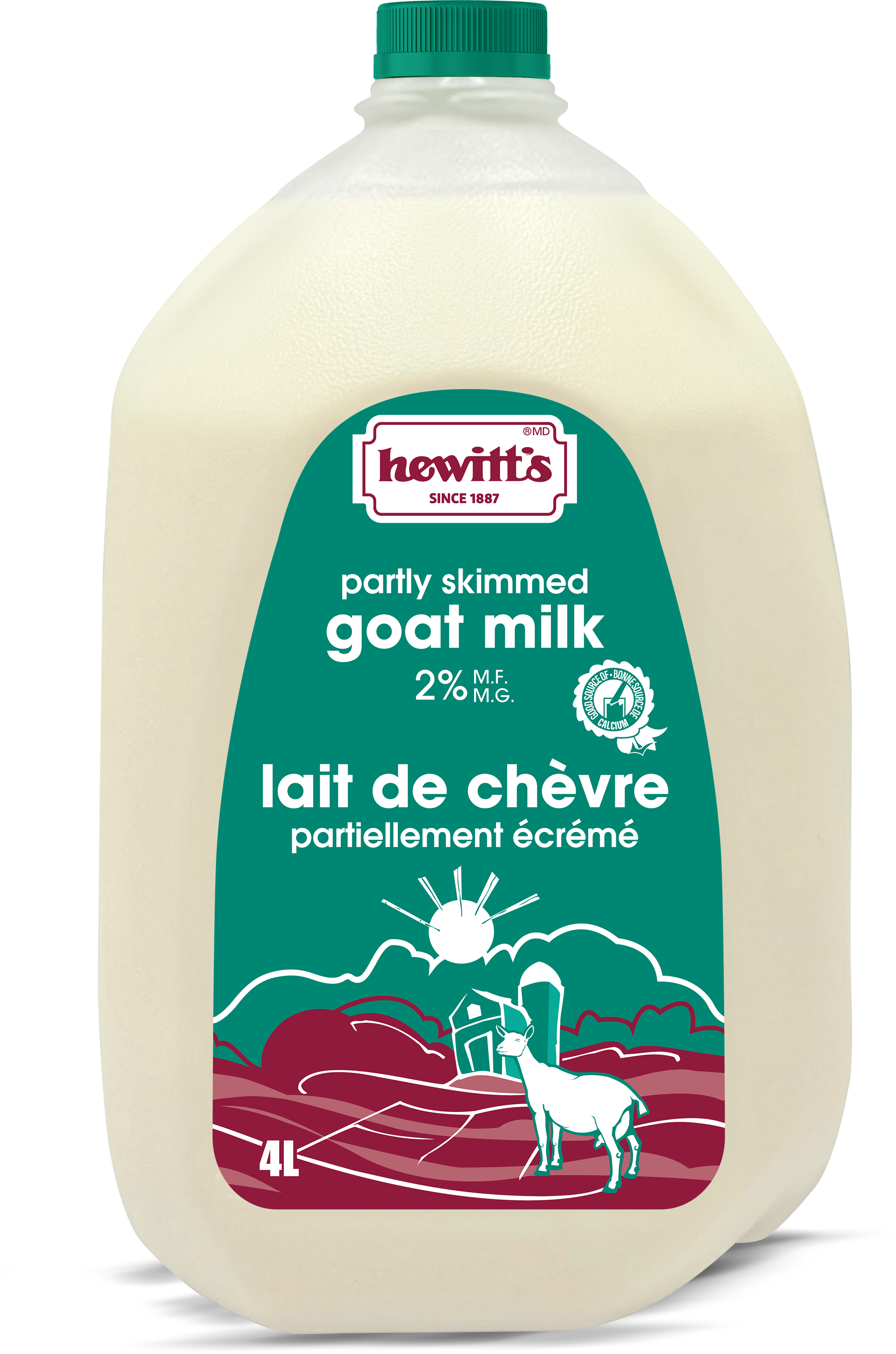 Hewitt's 3.8% Goat Milk Jug PET