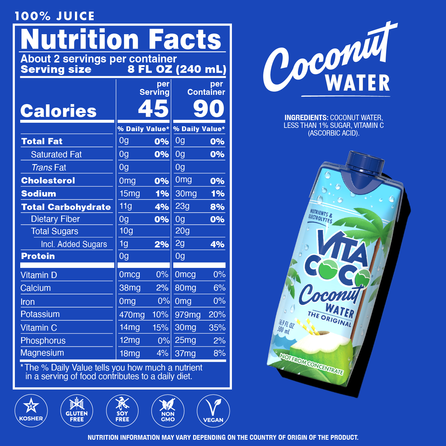 Vita Coco Coconut Water