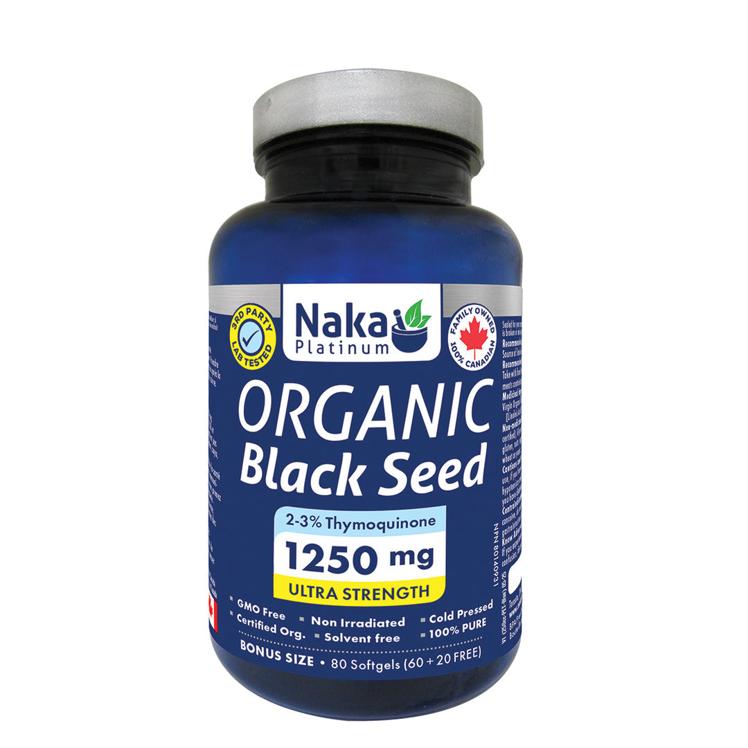 Naka Organic Black Seed Oil - 1250mg