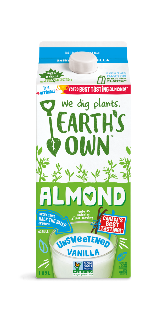 Earth's Own Unsweetened Vanilla Almond Beverage