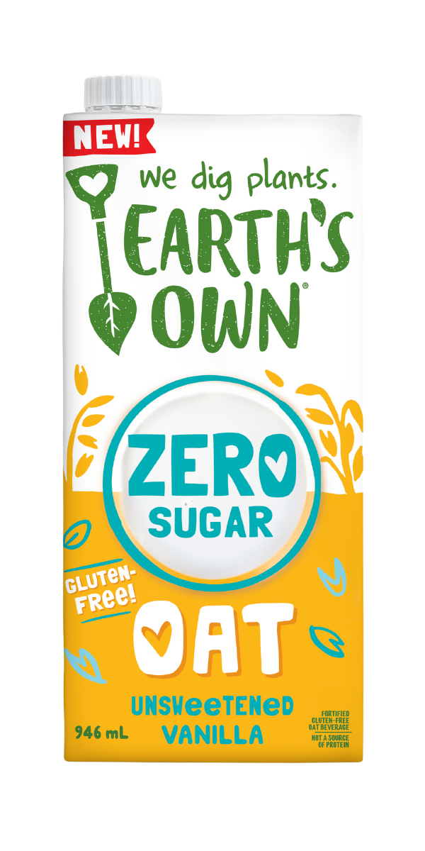 Earth's Own Zero Sugar Unsweetened Vanilla Oat
