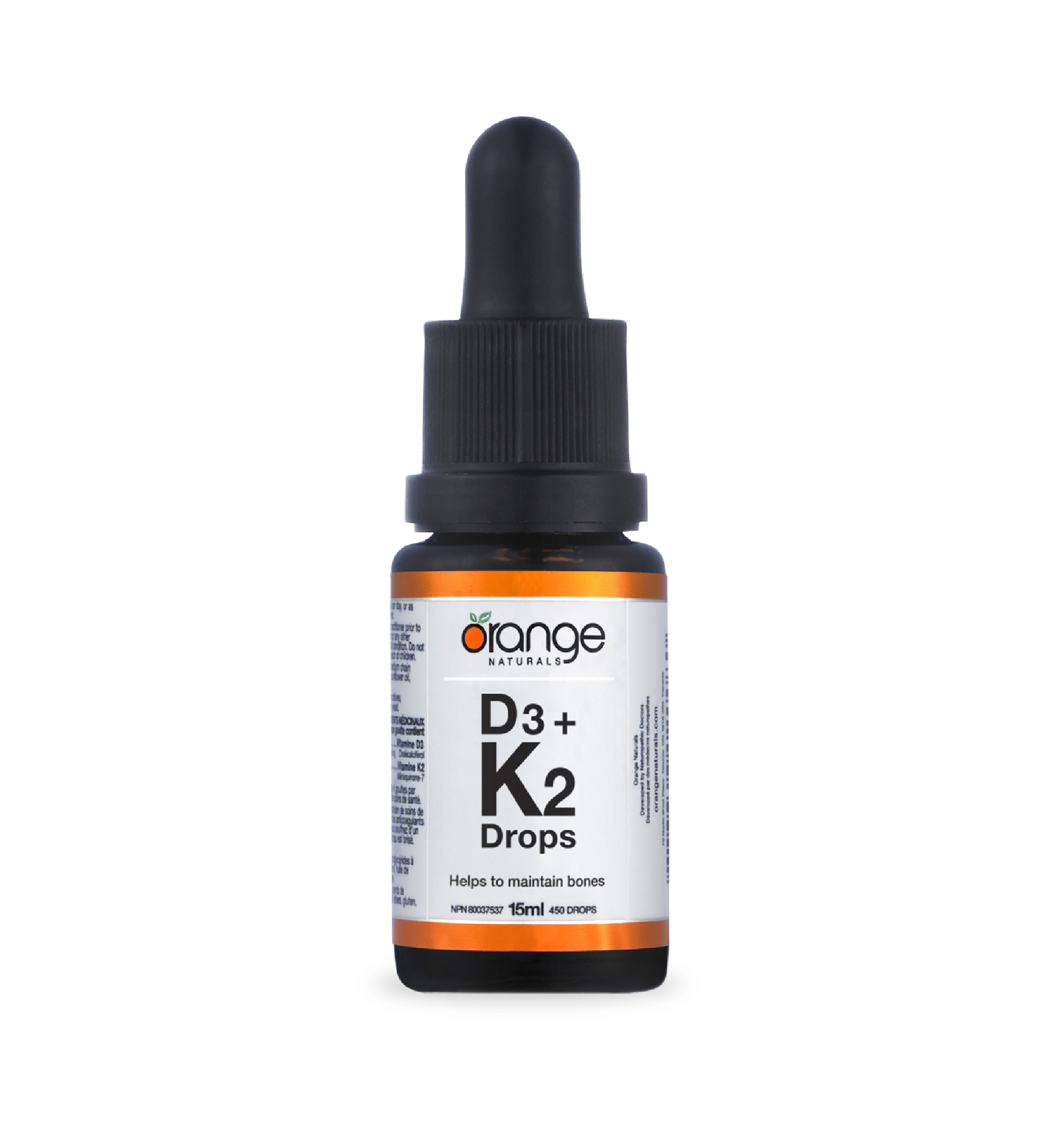 Orange Naturals Vitamin D3 + K2 Drops