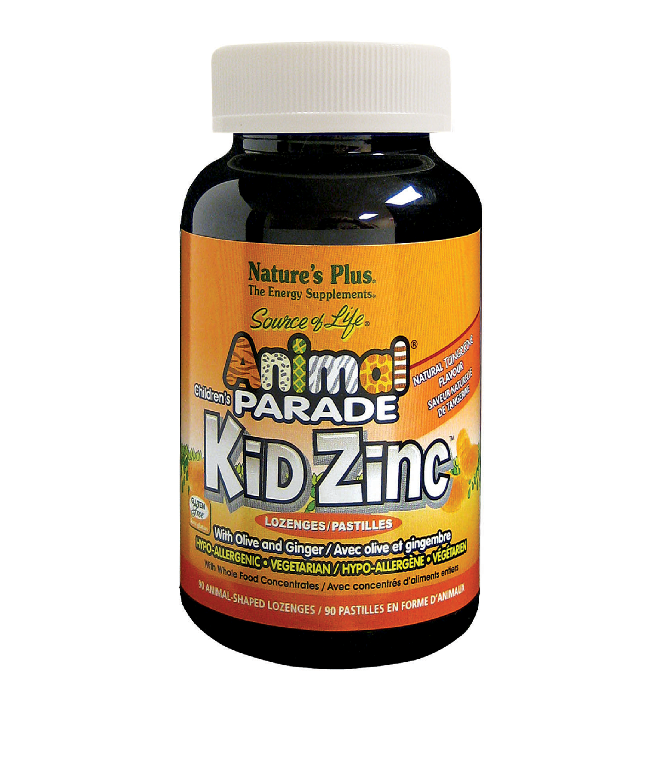 Nature's Plus Tangerine Kid Zinc Lozenge