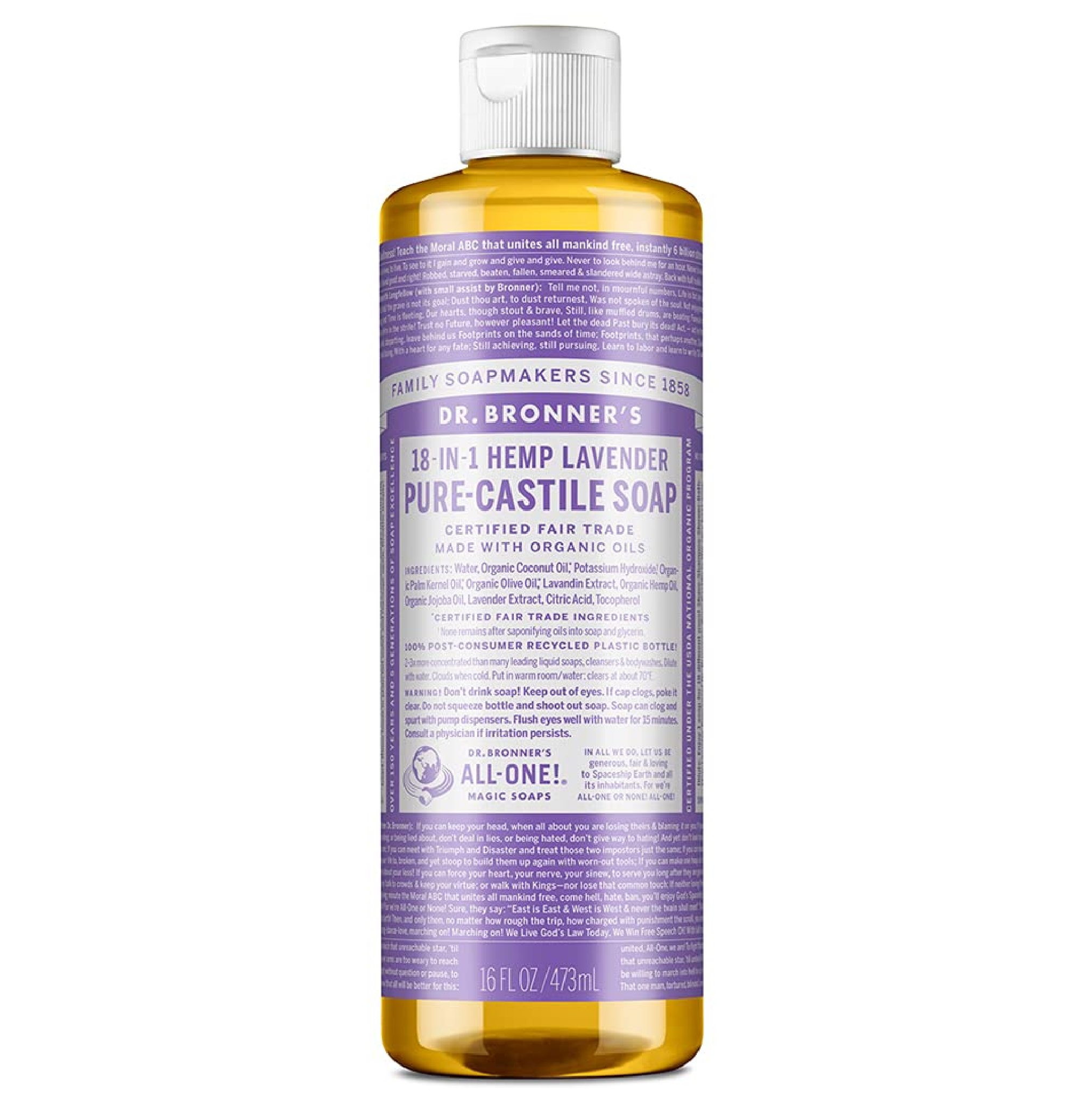 Dr. Bronner's Lavender Castile Soap