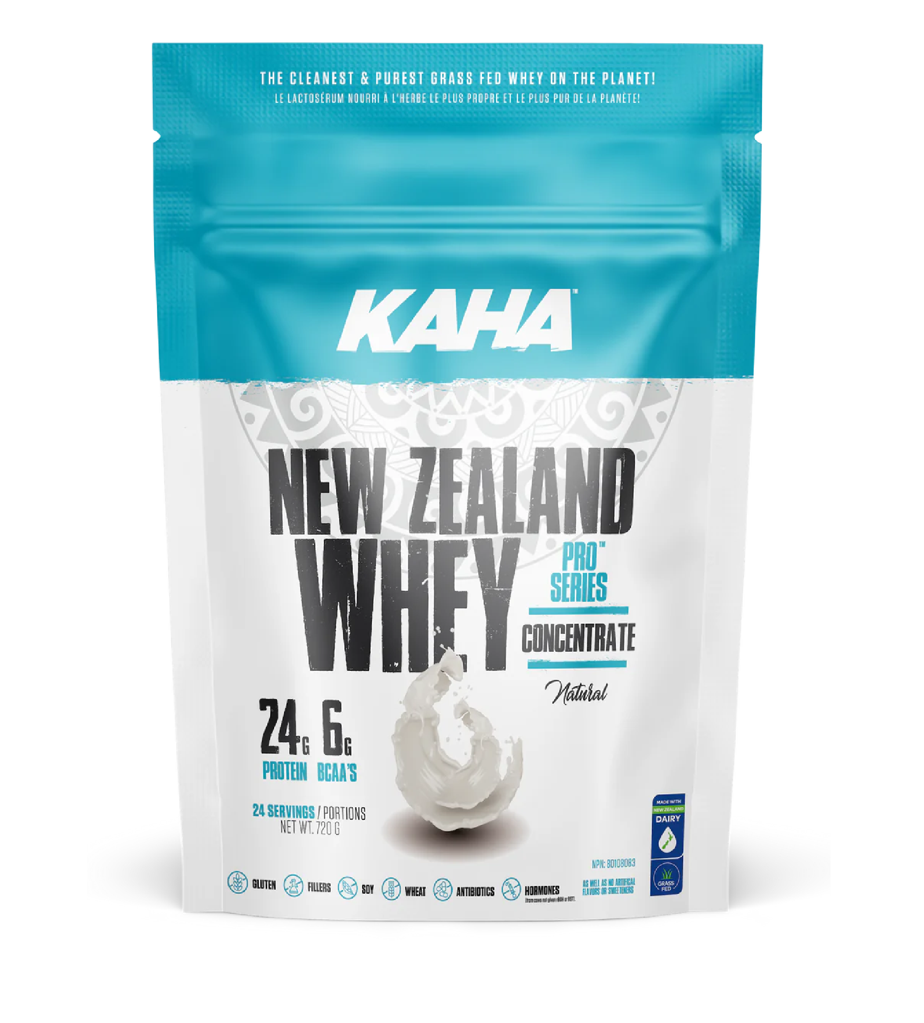 Kaha Nutrition Natural New Zealand Whey Concentrate