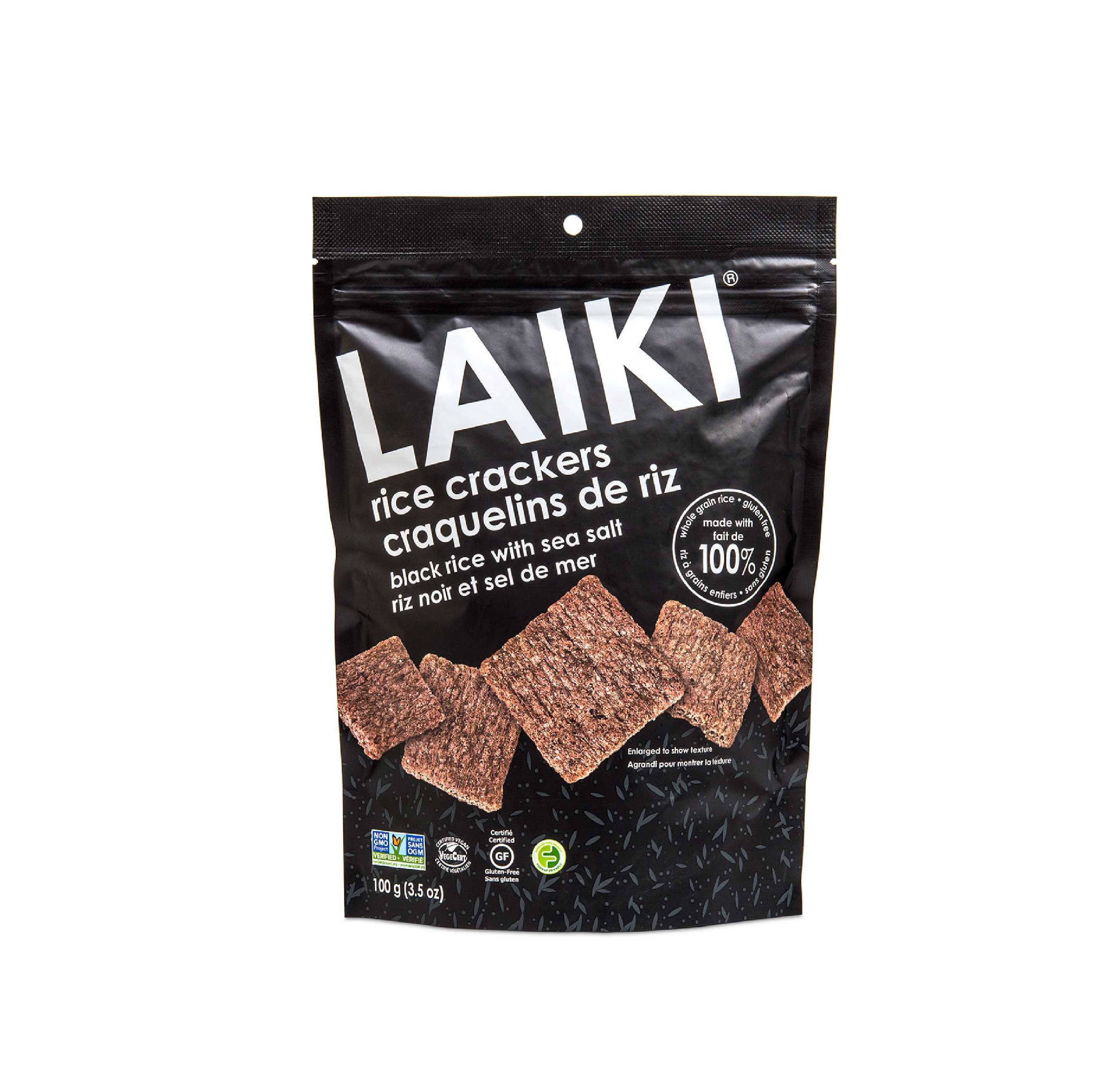 Laiki Black Rice Crackers