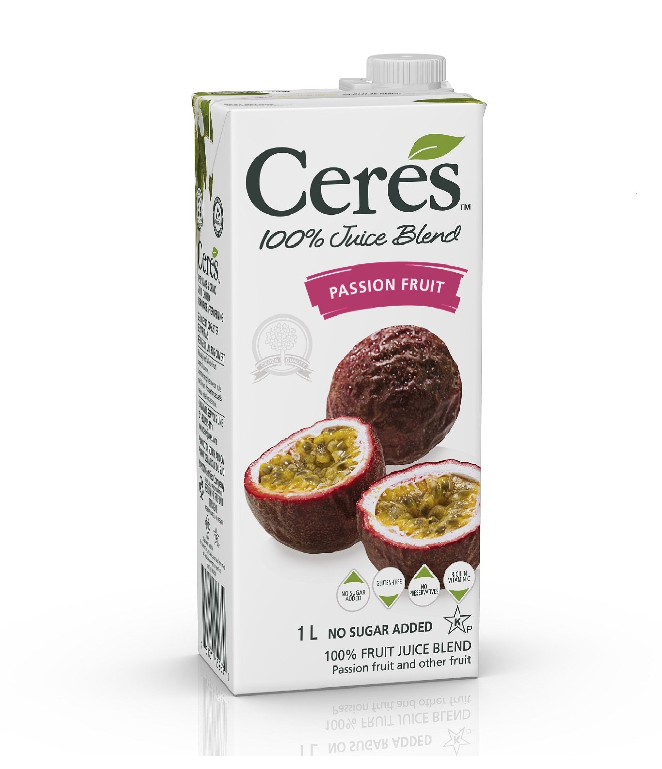 Ceres Passion Fruit Juice Blend