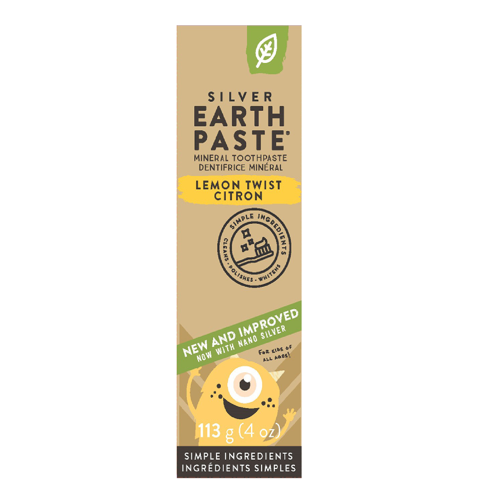 Redmond Kids Lemon Twist Earthpaste