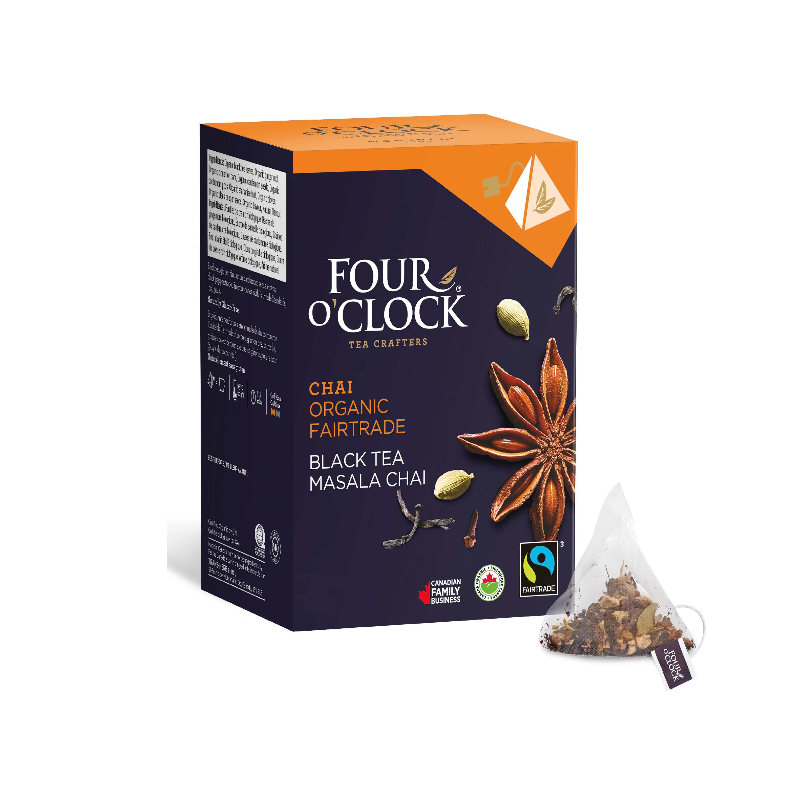 Four O' Clock Organic Black Tea Chai