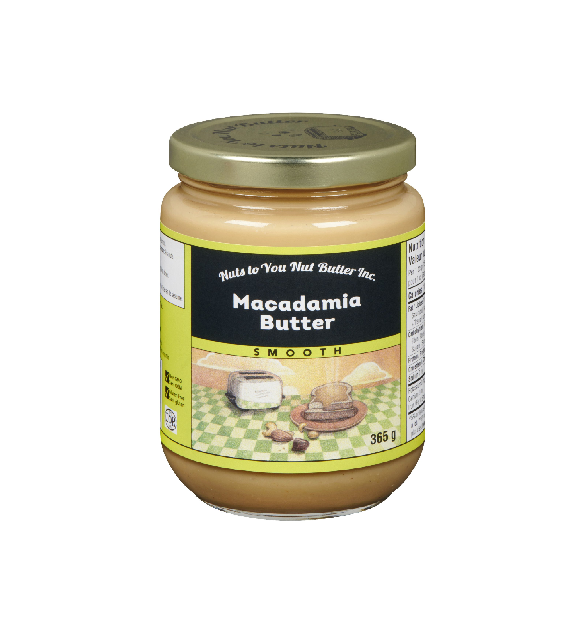 Nuts To You Smooth Macadamia Butter