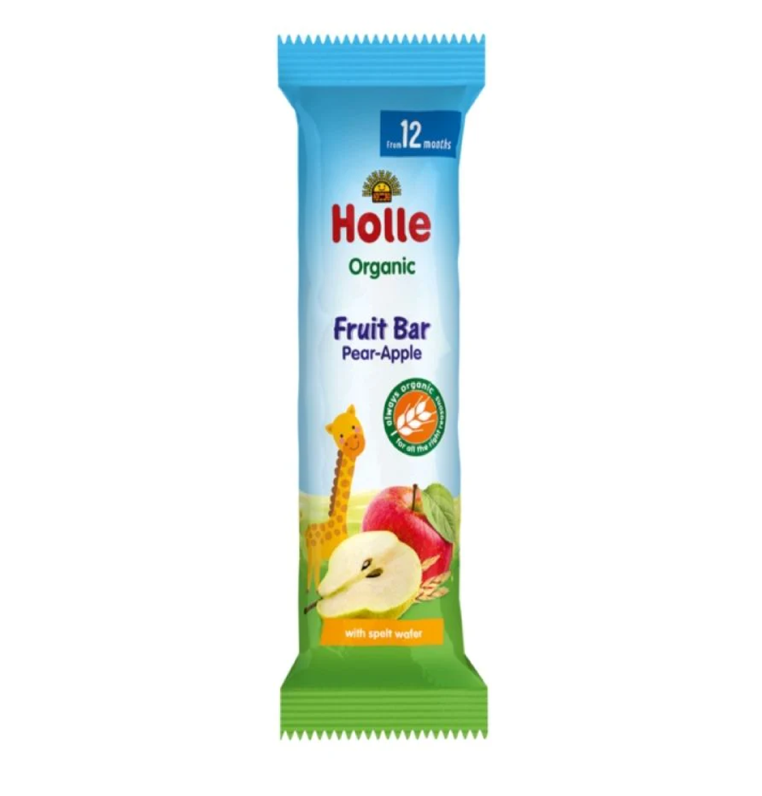 Holle Organic Apple Pear Fruit Bar