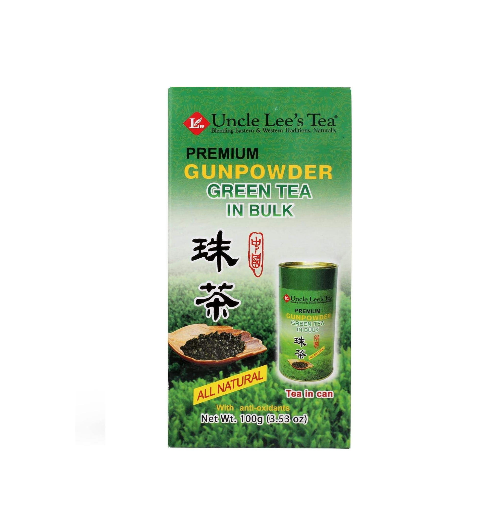 Uncle Lee's Tea Gunpowder Green Tea - Bulk