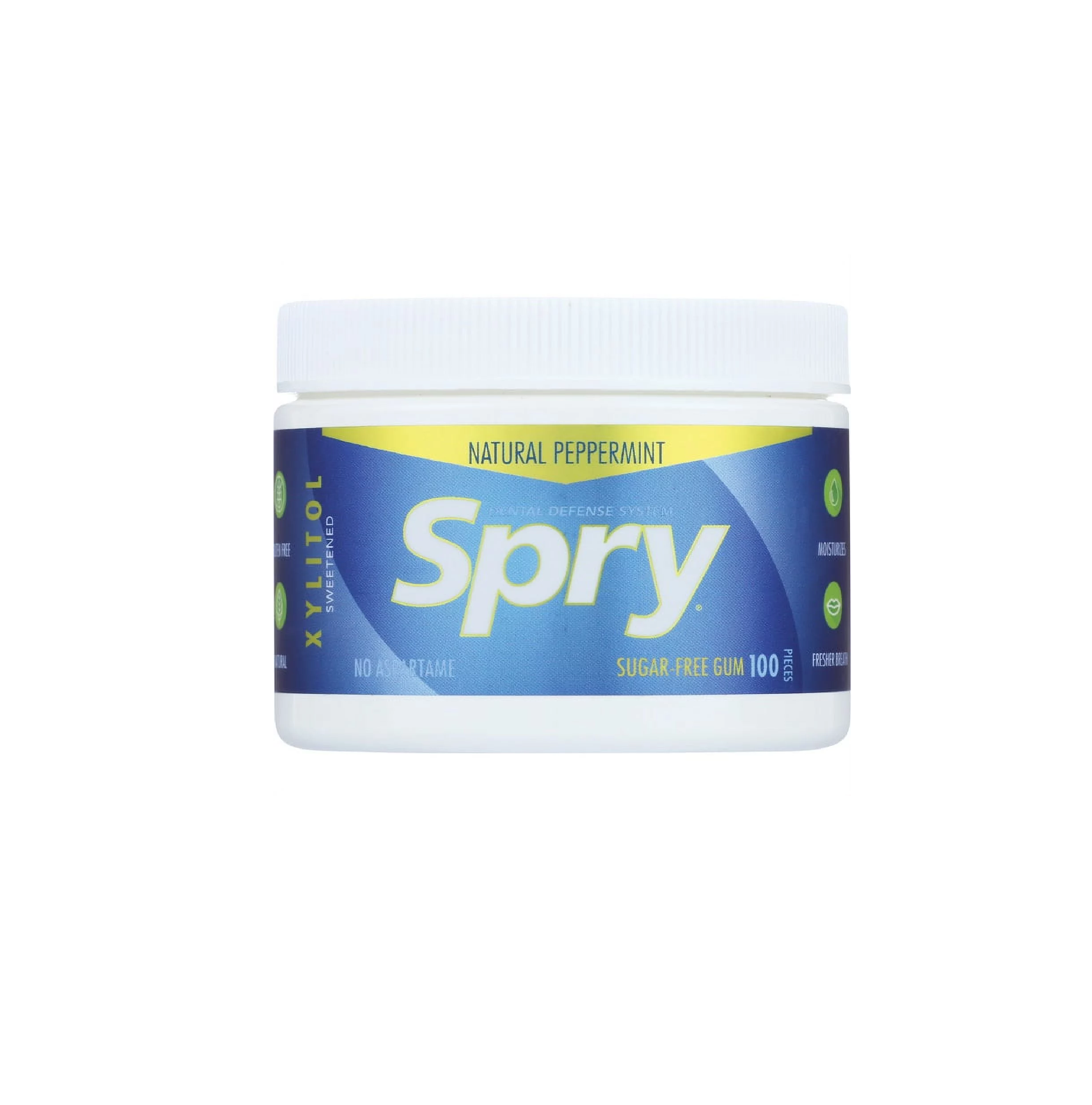 Spry Peppermint Chewing Gum