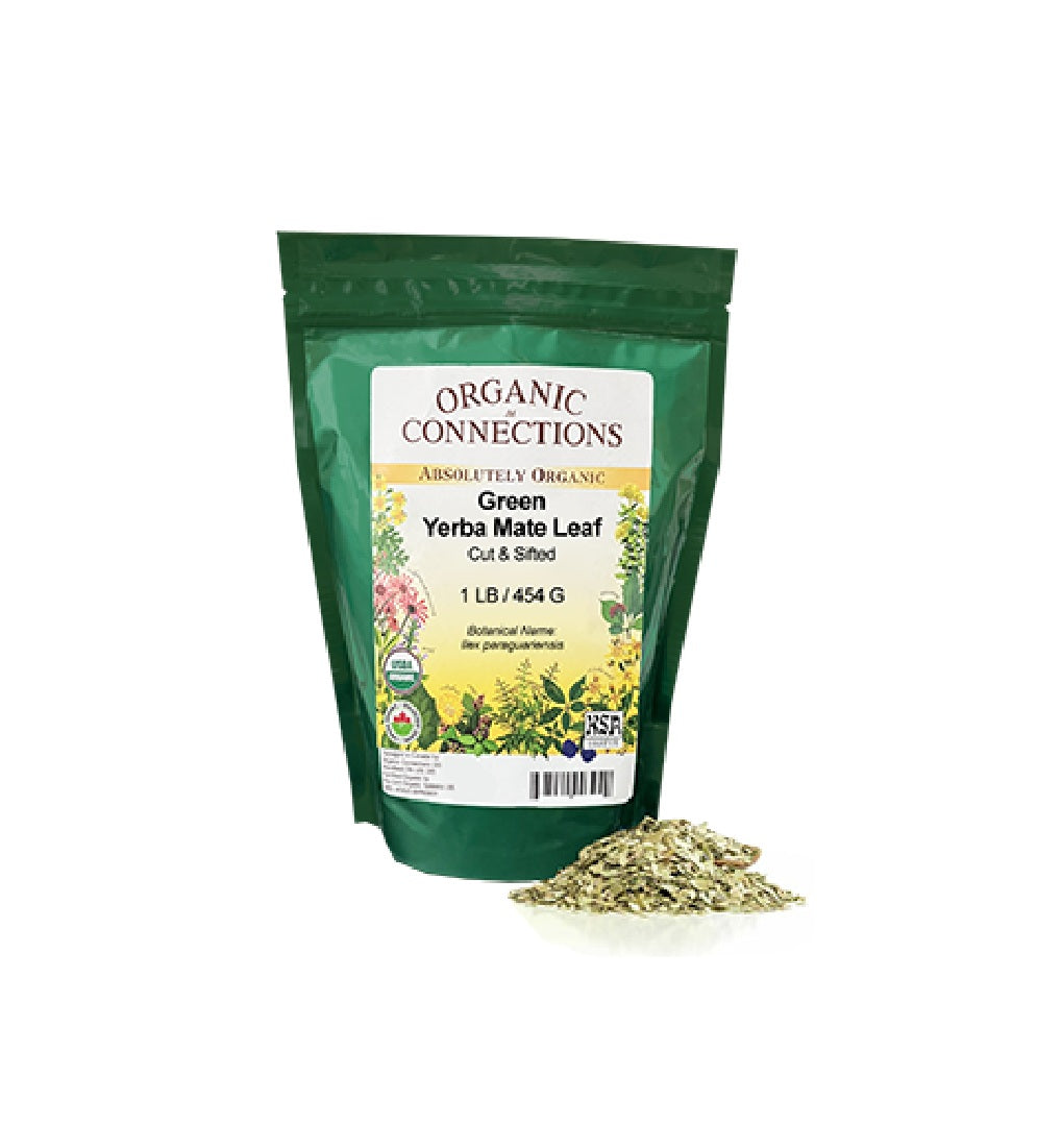 Organic Connections Organic Green Cut & Sifted Yerba Mate