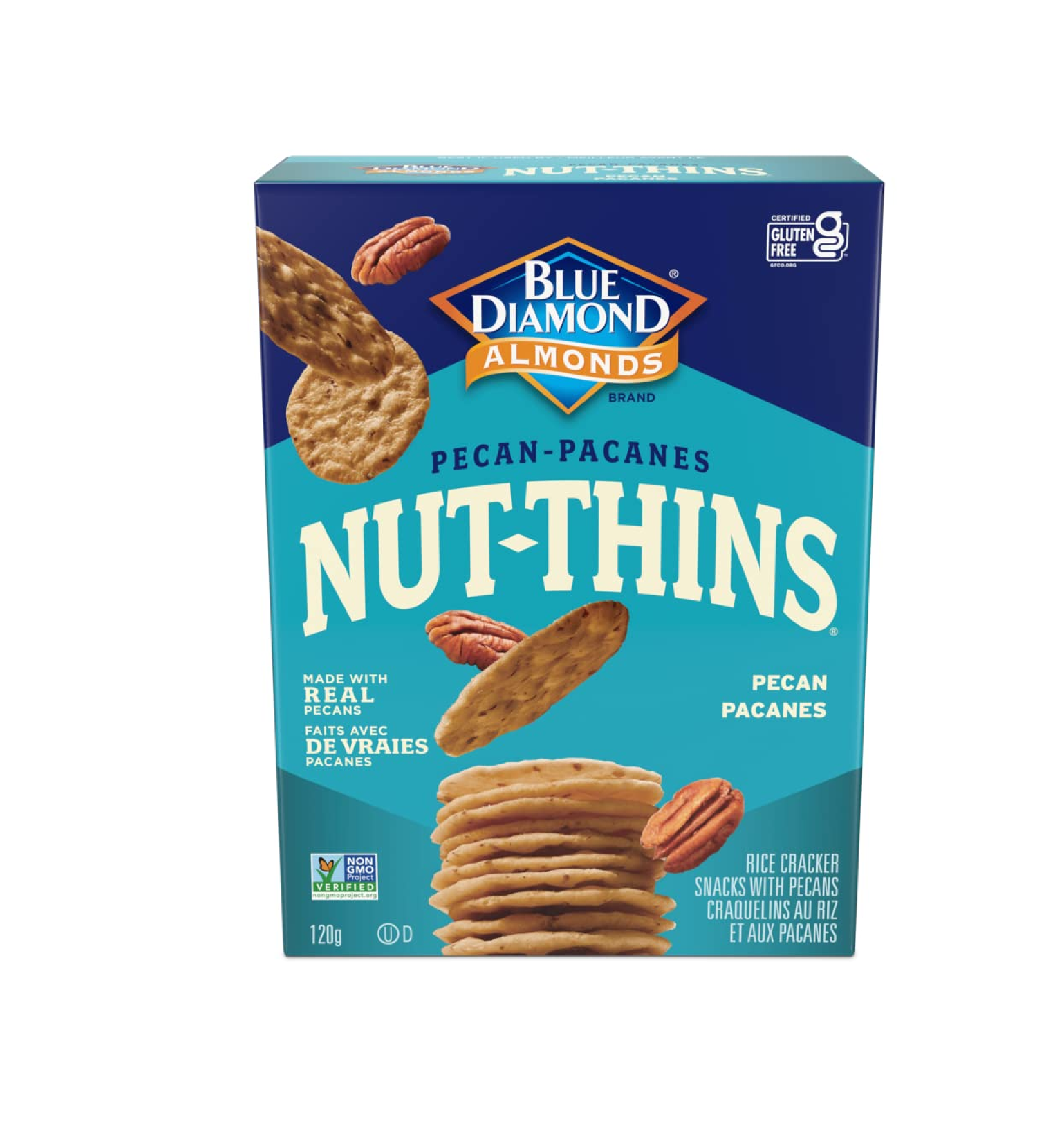 Blue Diamond Pecan Nut Thins