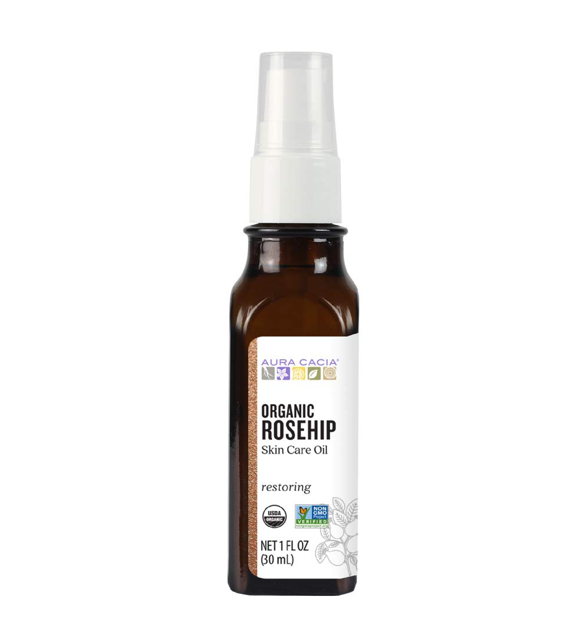Aura Cacia Organic Rosehip Oil