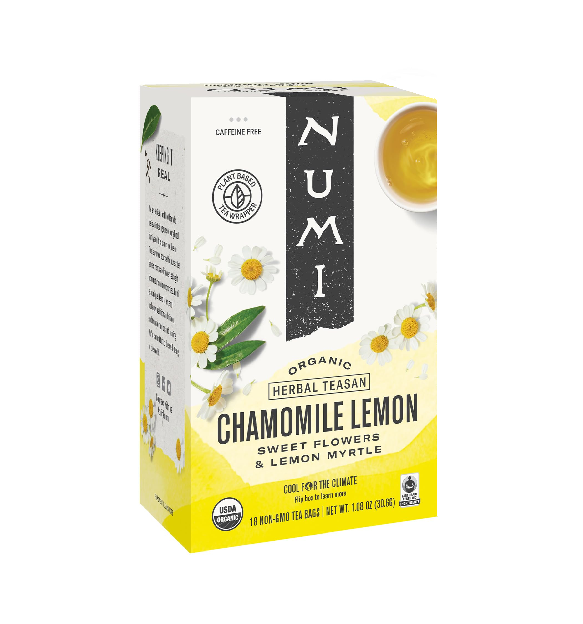 Numi Organic Chamomile Lemon Tea