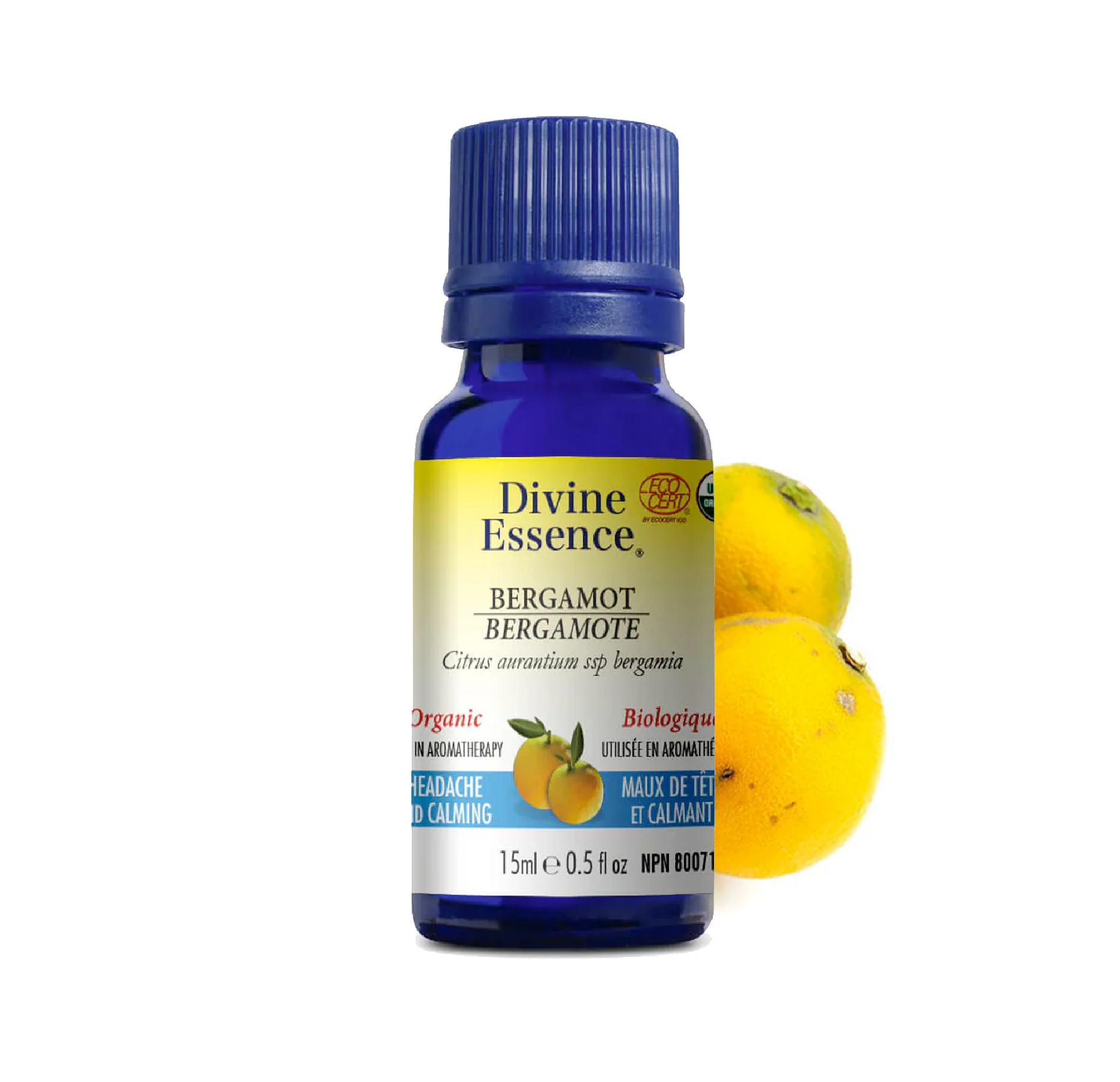 Divine Essence Organic Bergamot Oil