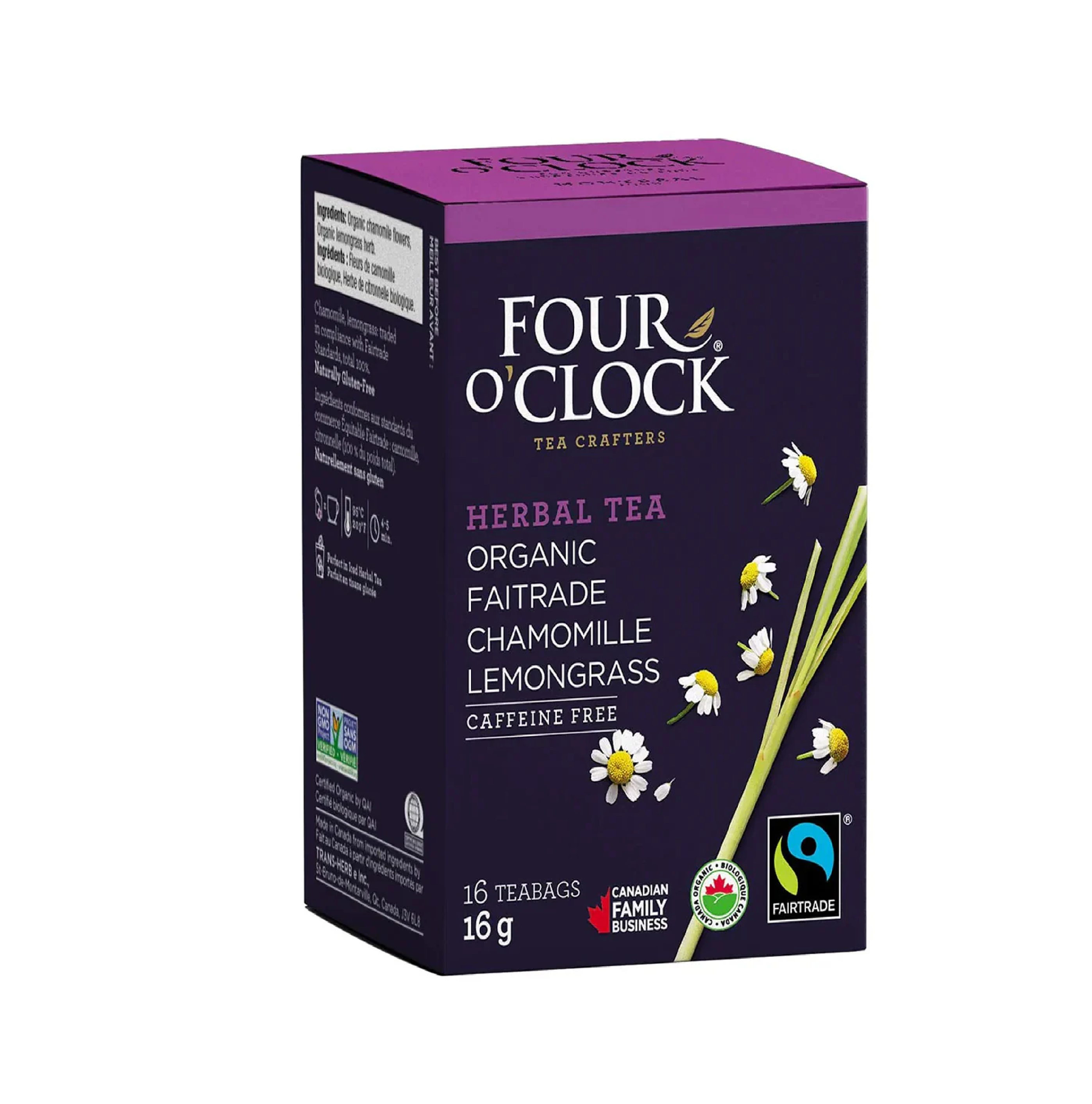Four O' Clock Organic Sweet Chamomile Tea