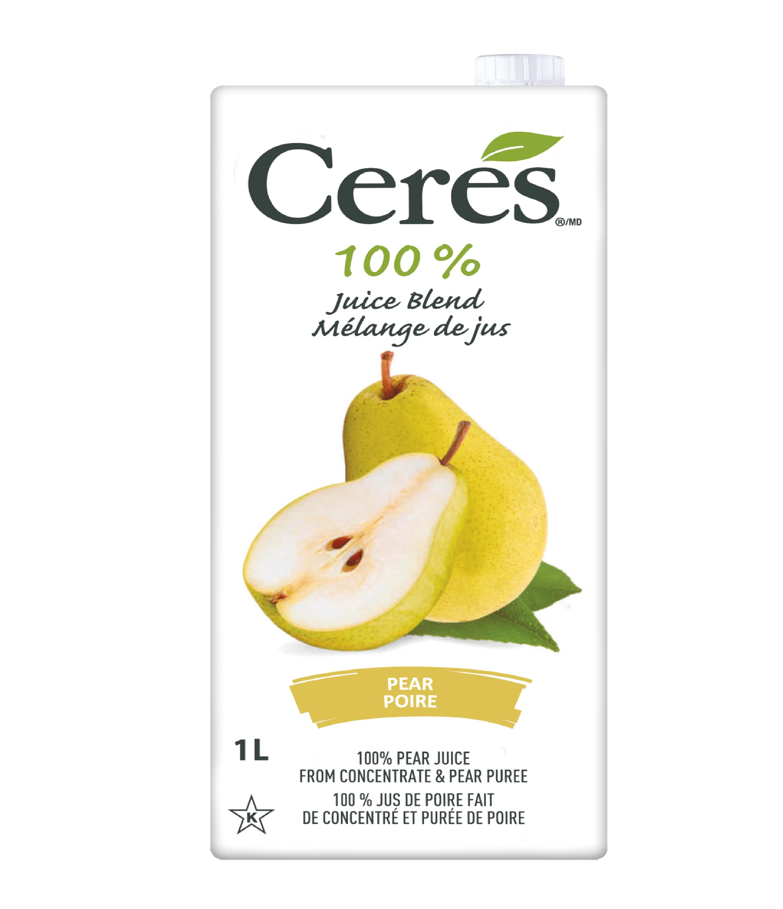 Ceres Pear Juice No Sugar Added