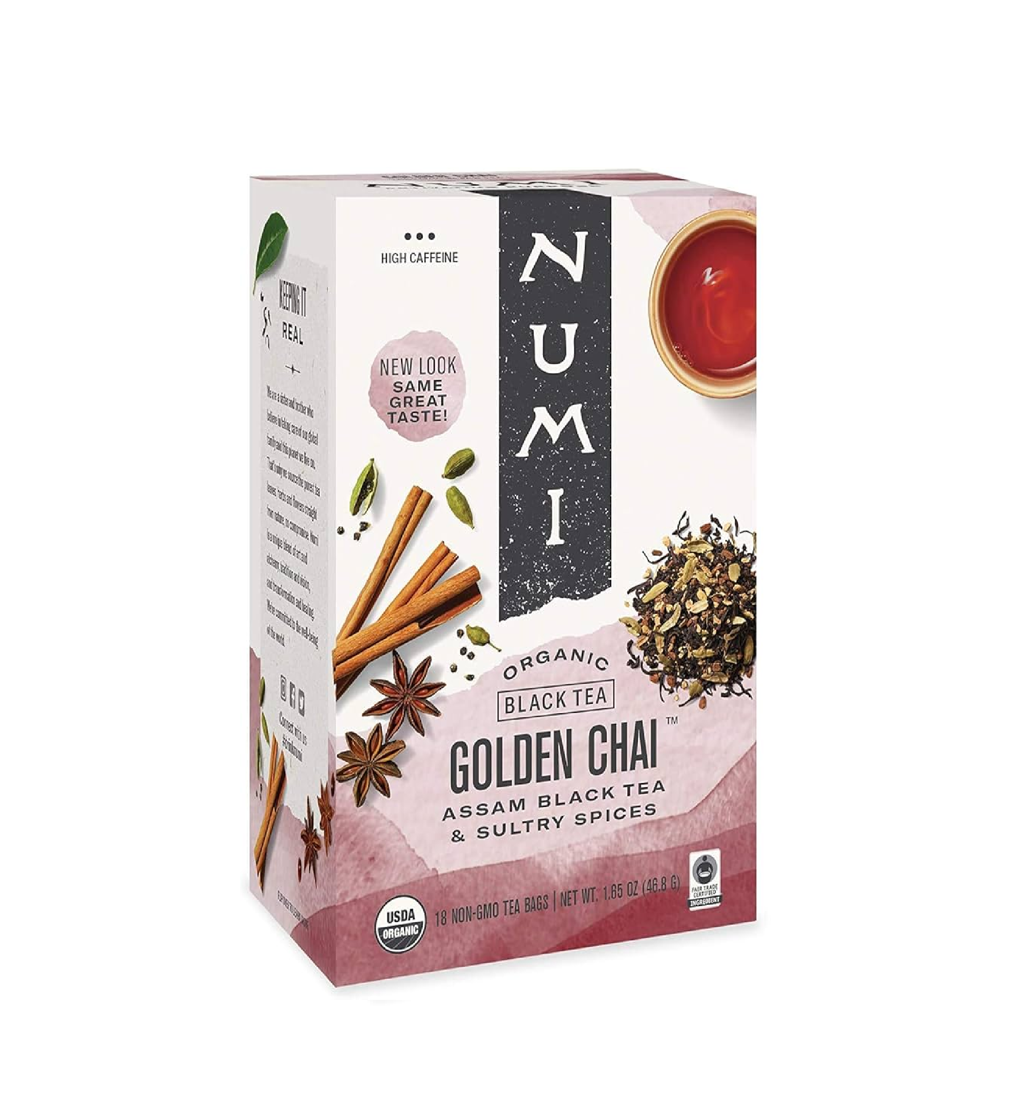 Numi Organic Golden Chai Tea