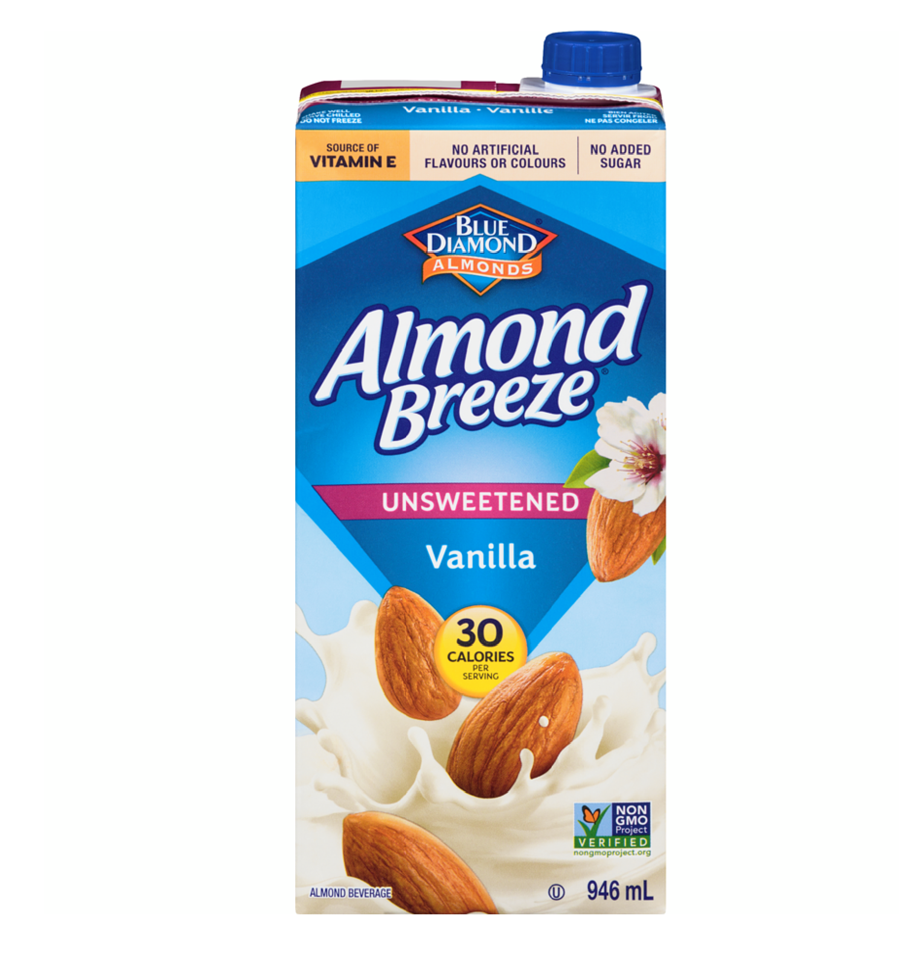 Blue Diamond Unsweetened Vanilla Almond Breeze