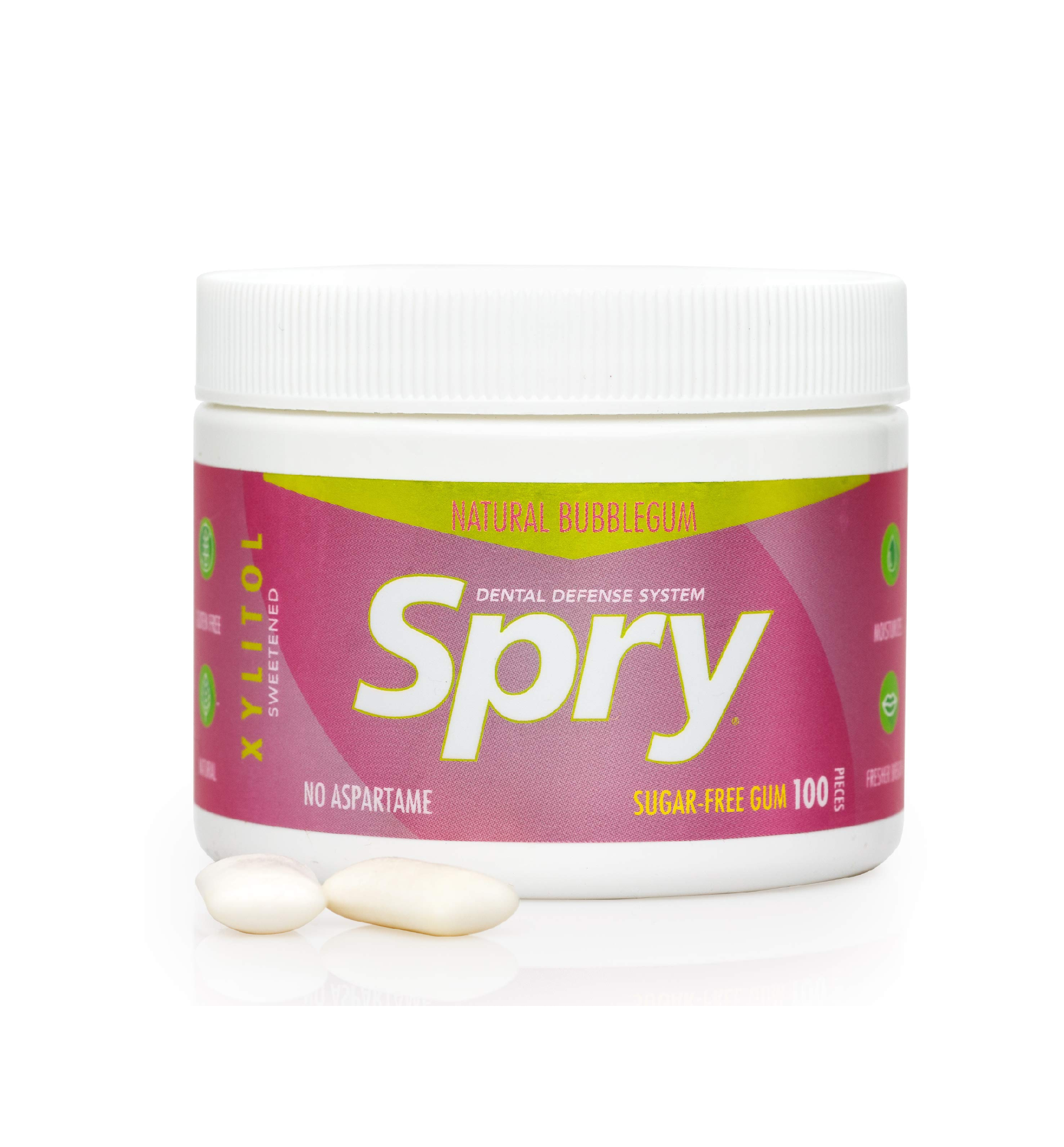 Spry Bubble Gum Chewing Gum