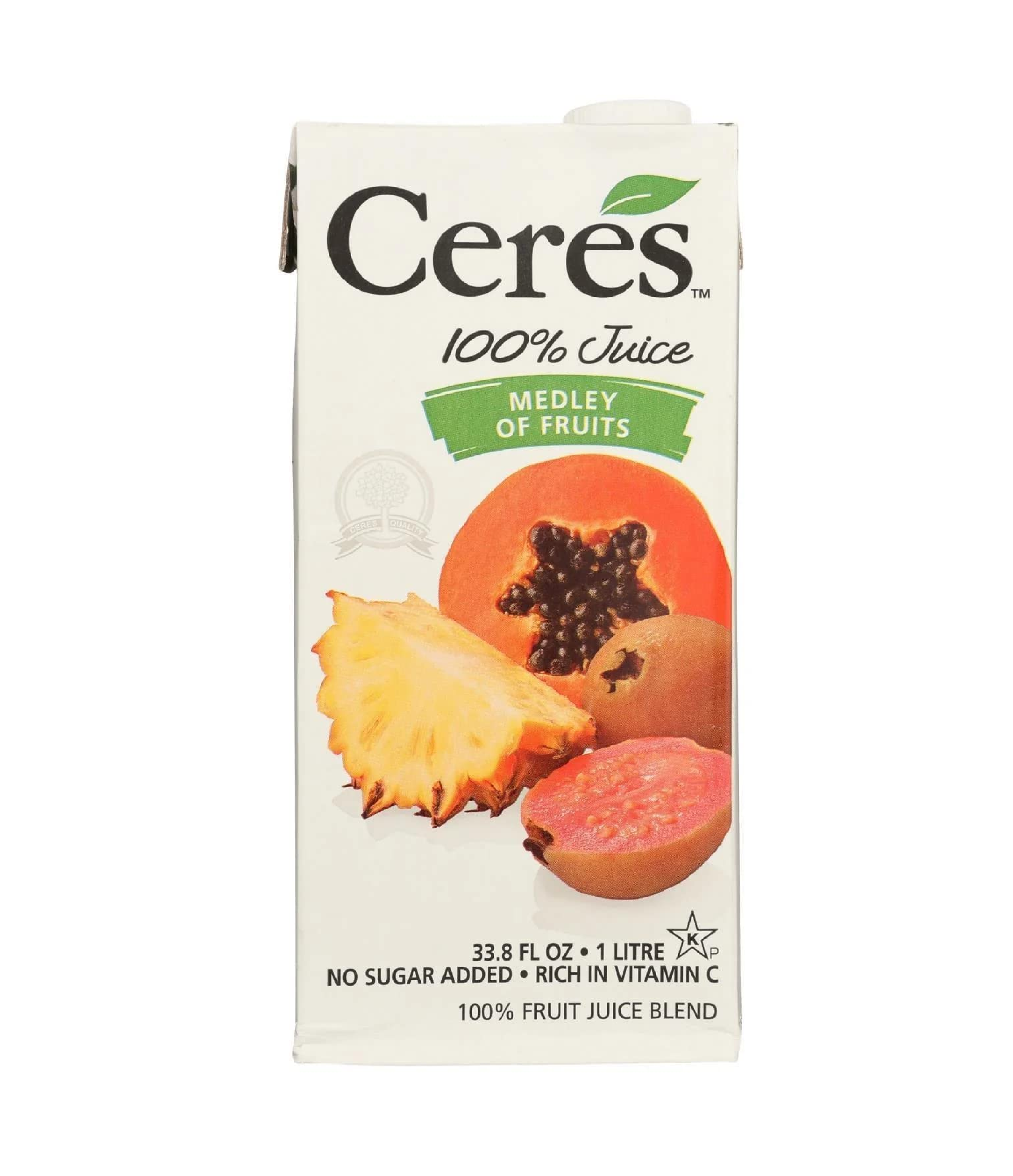 Ceres Medley Of Fruit Juice No Sugar Added