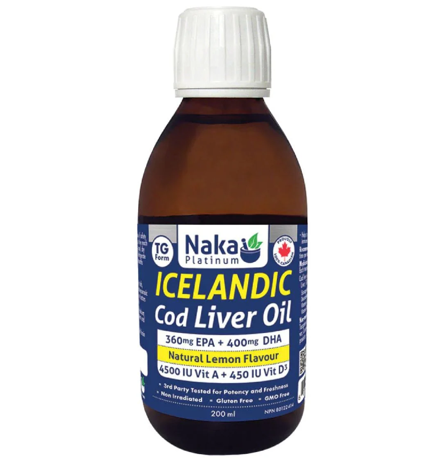 Naka Icelandic Cod Liver Oil