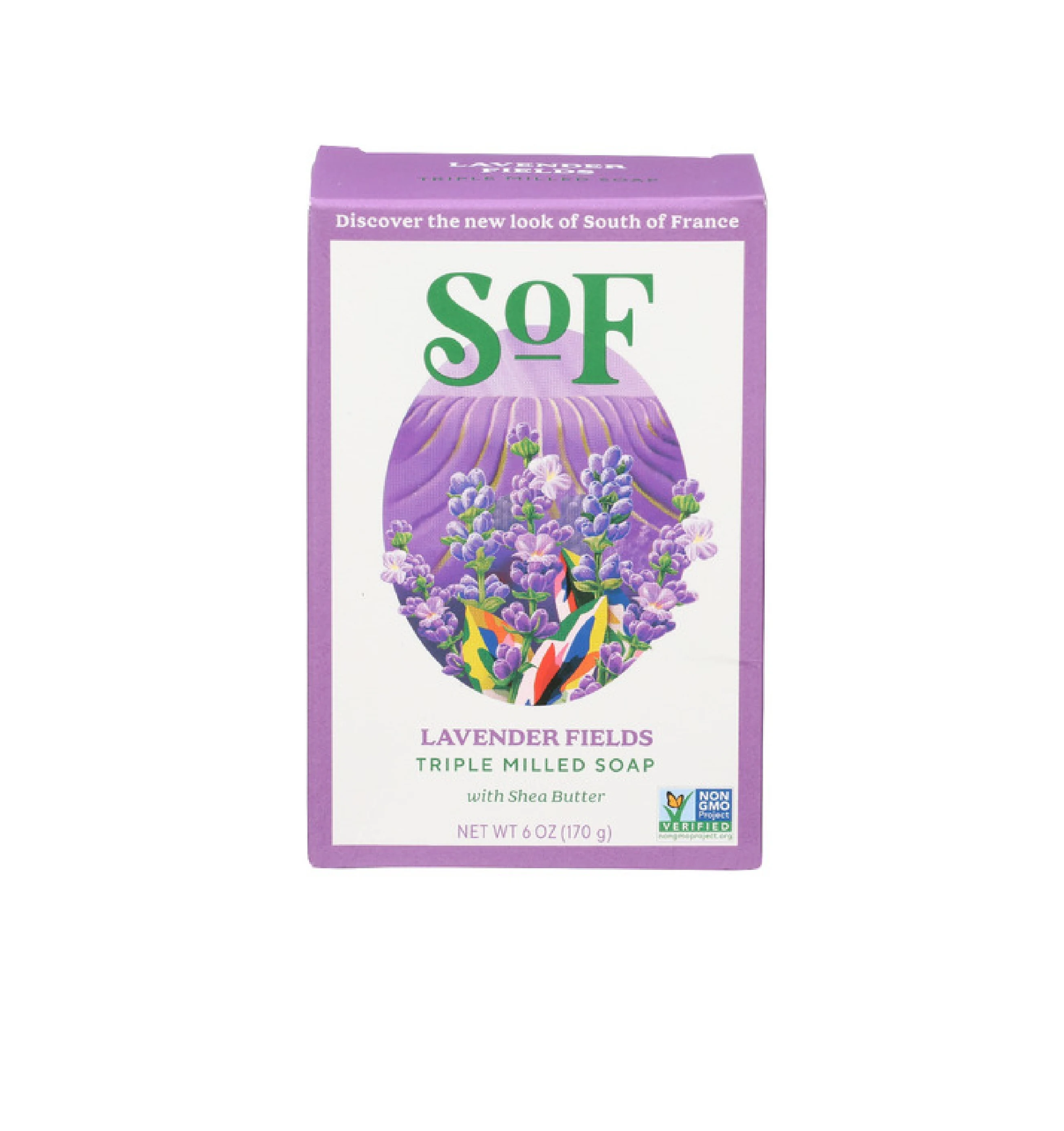 South Of France Lavender Fields Soap Bar