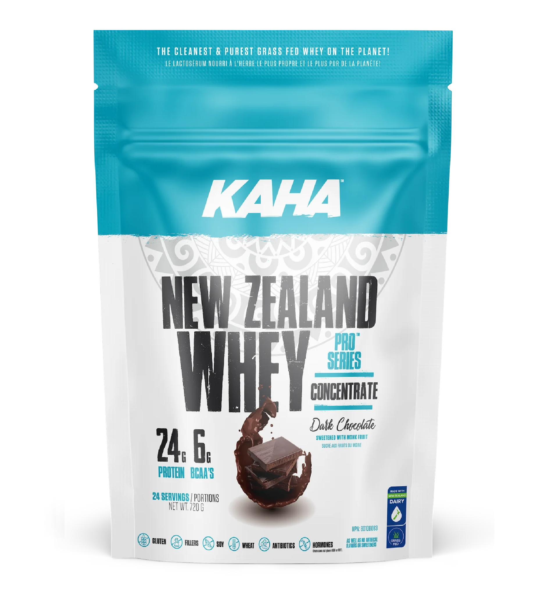 Kaha Nutrition Dark Chocolate New Zealand Whey Concentrate