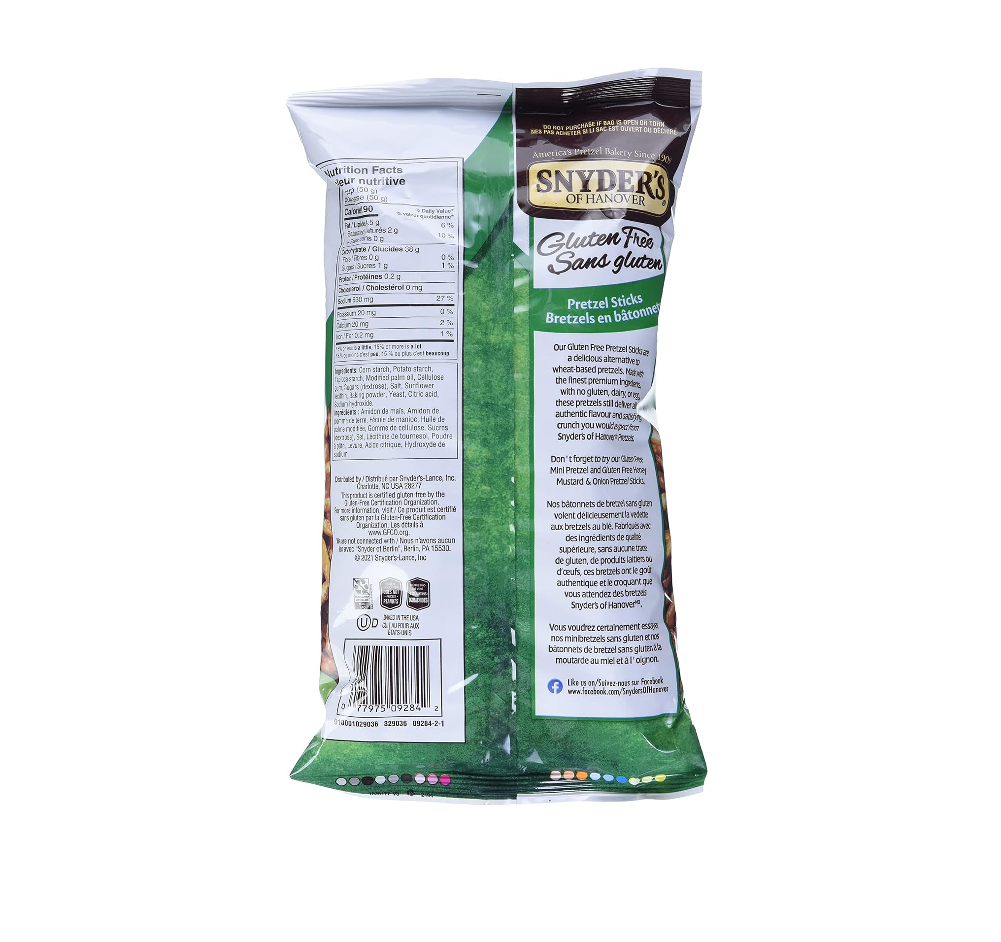 Gluten Free Pretzel Sticks