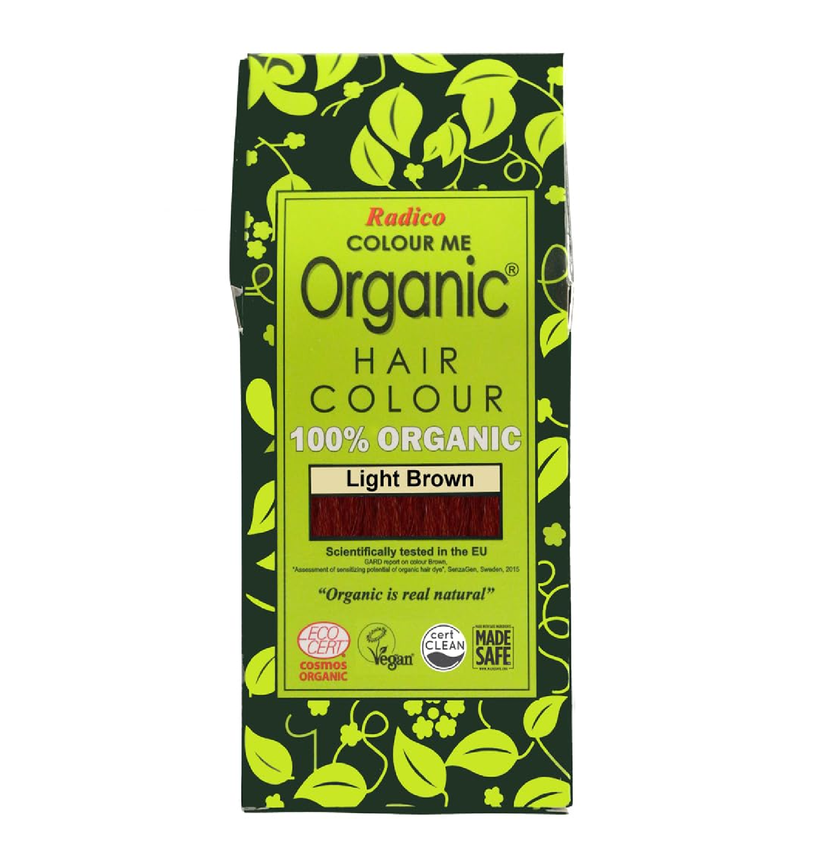 Organic Light Brown Hair Colour