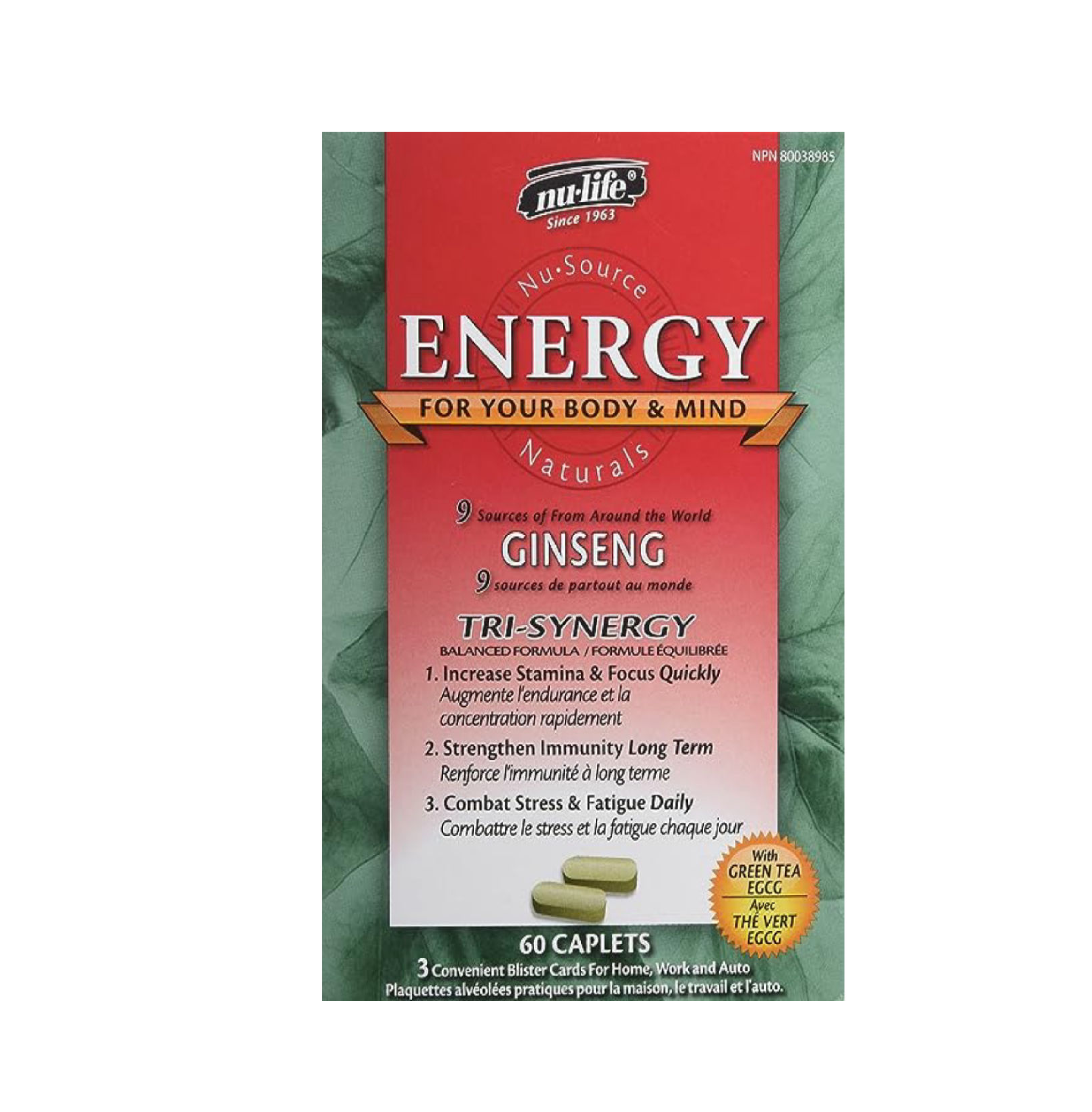 Nu Life Energy Ginseng