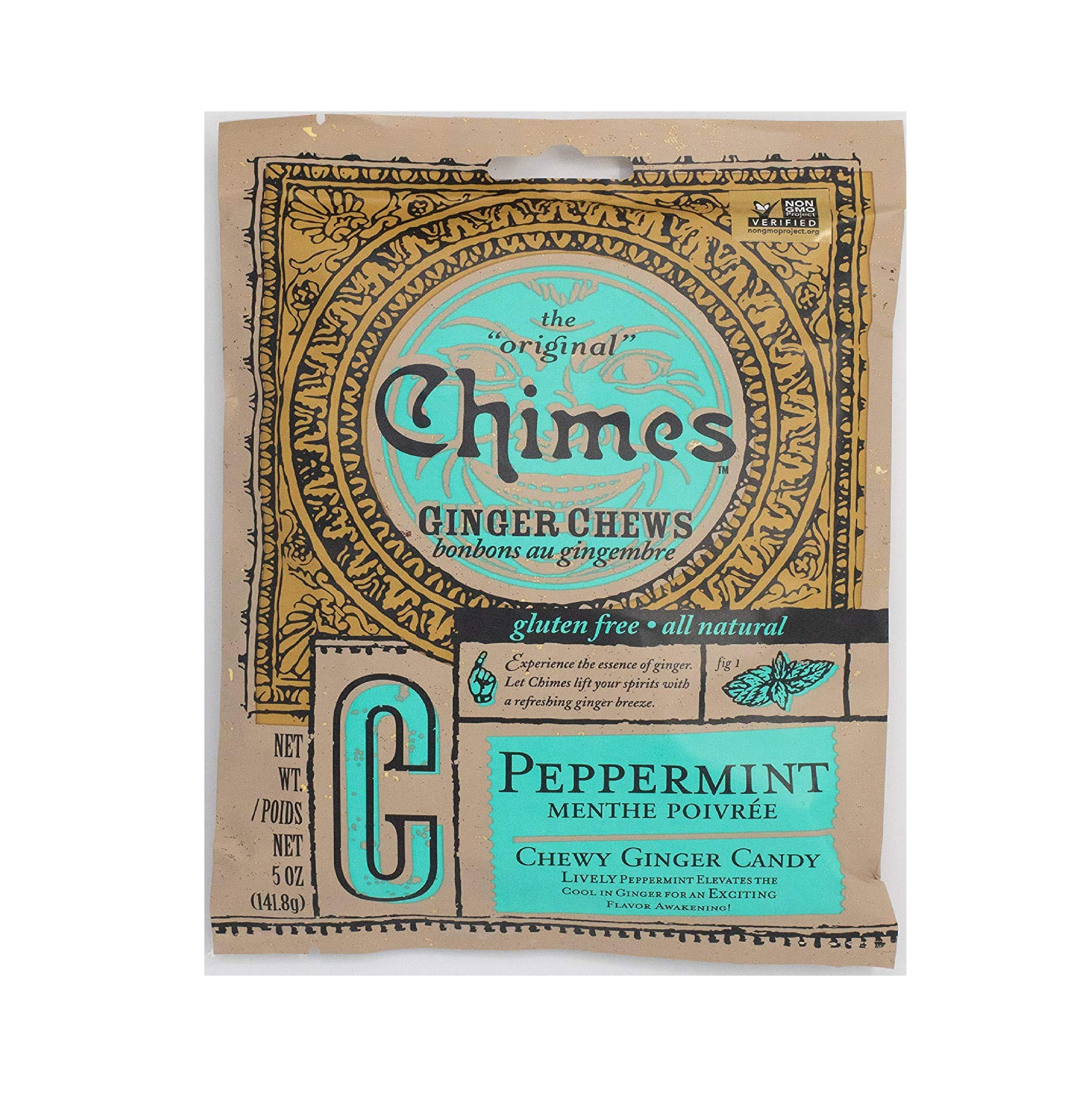 Chimes Peppermint Ginger Chews