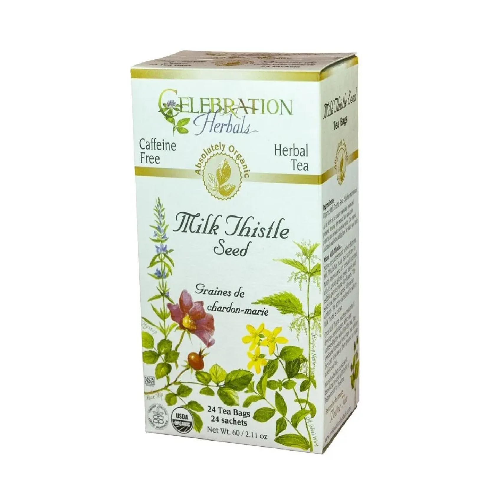 Celebration Herbals Organic Milk Thistle Seed Tea