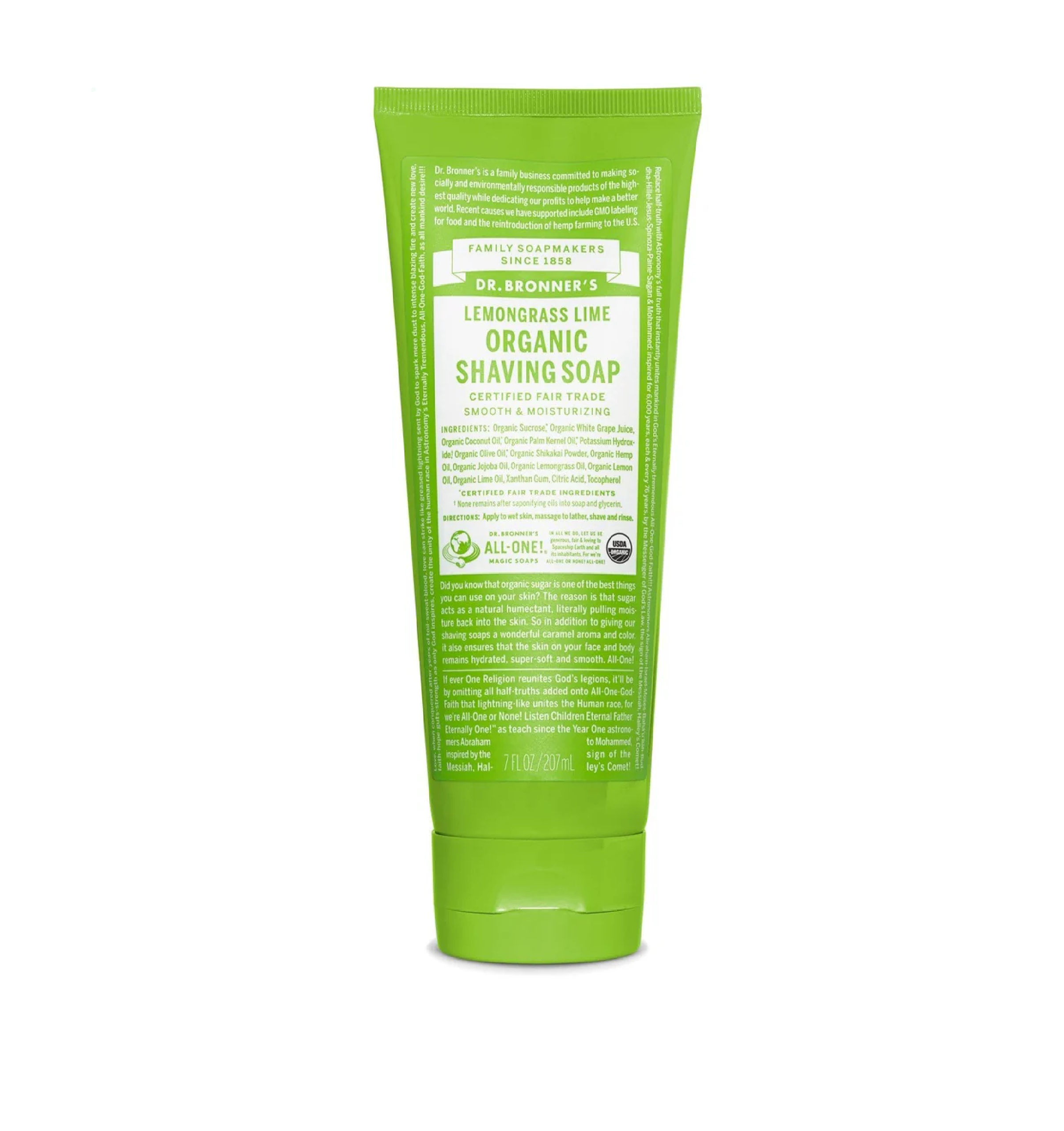 Dr. Bronner's Lemongrass Shaving Soap