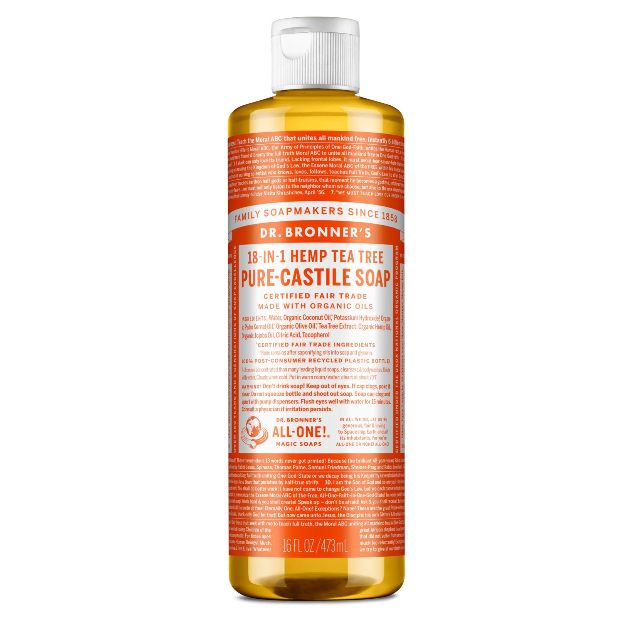 Dr. Bronner's Tea Tree Castile Soap