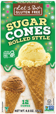 Gluten Free Sugar Cones
