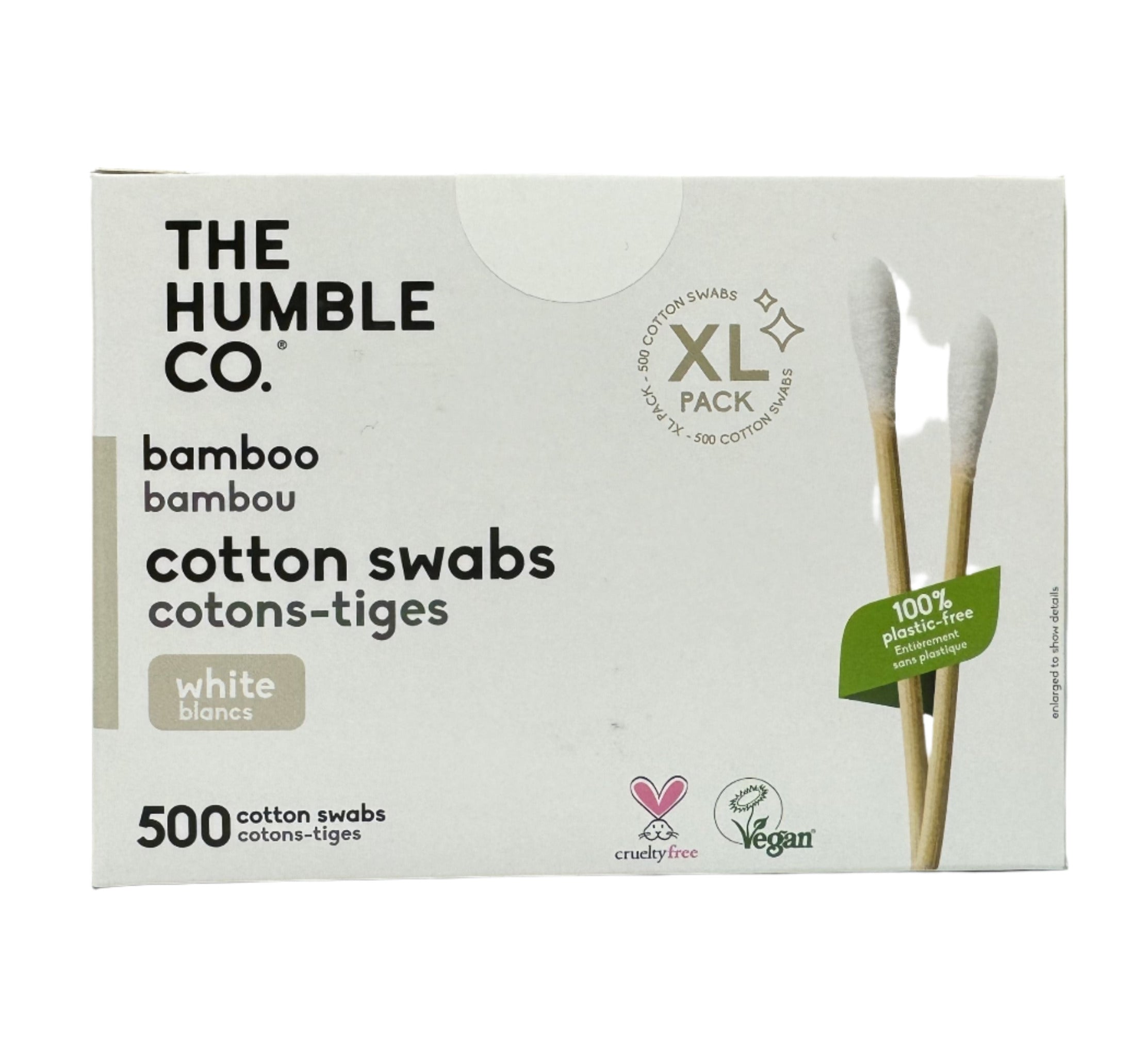 The Humble Co. Vegan Bamboo Cotton Swabs