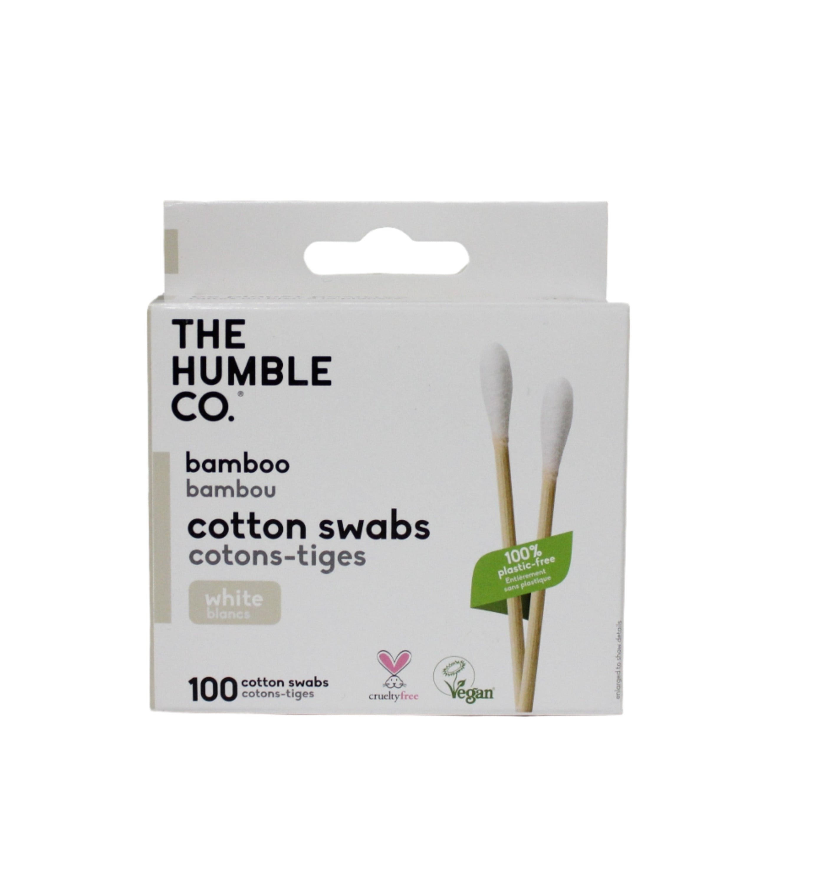 The Humble Co. Vegan Bamboo Cotton Swabs
