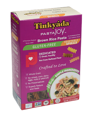 Tinkyada Vegetable Spirals Pasta