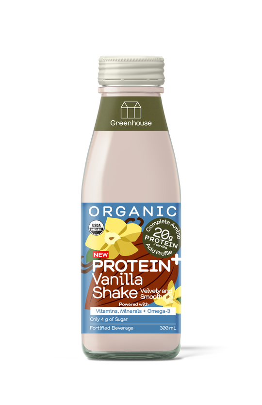 Greenhouse Organic Vanilla Protein Shake