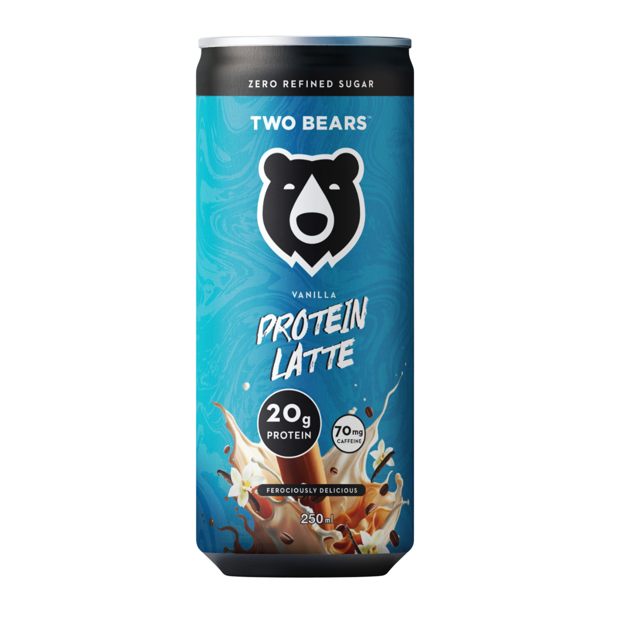 Two Bears Vanilla Protein Latte
