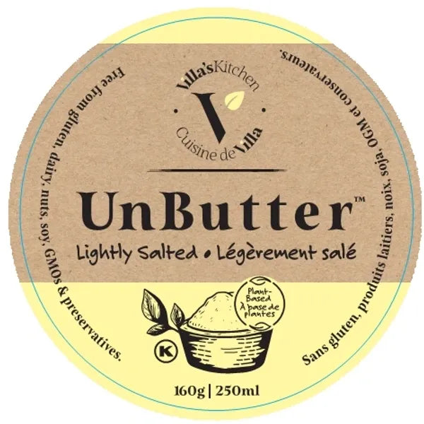 Villa's Kitchen Lightly Salted Unbutter