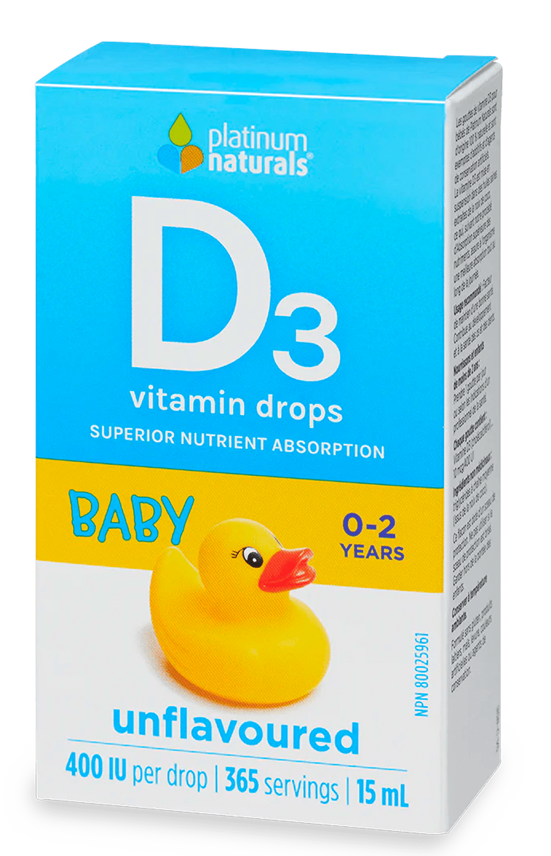 Platinum Naturals Baby Liquid Vitamin D3 Drops