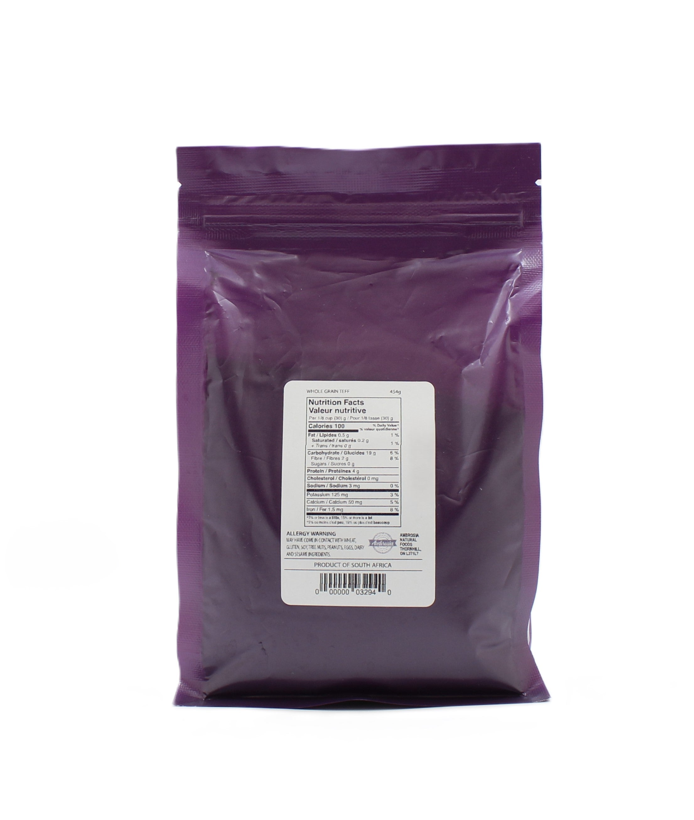 Ambrosia Whole Grain Teff