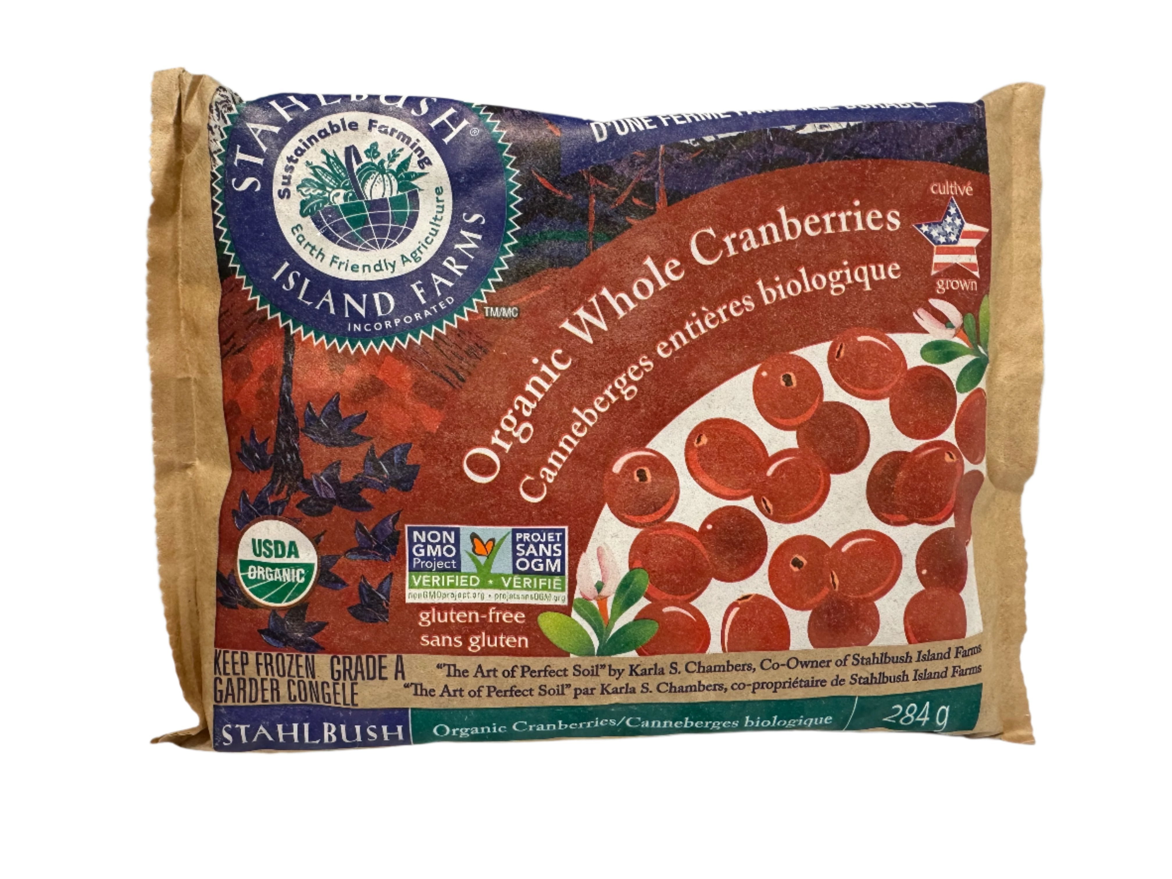 Stahlbush Organic Whole Cranberries