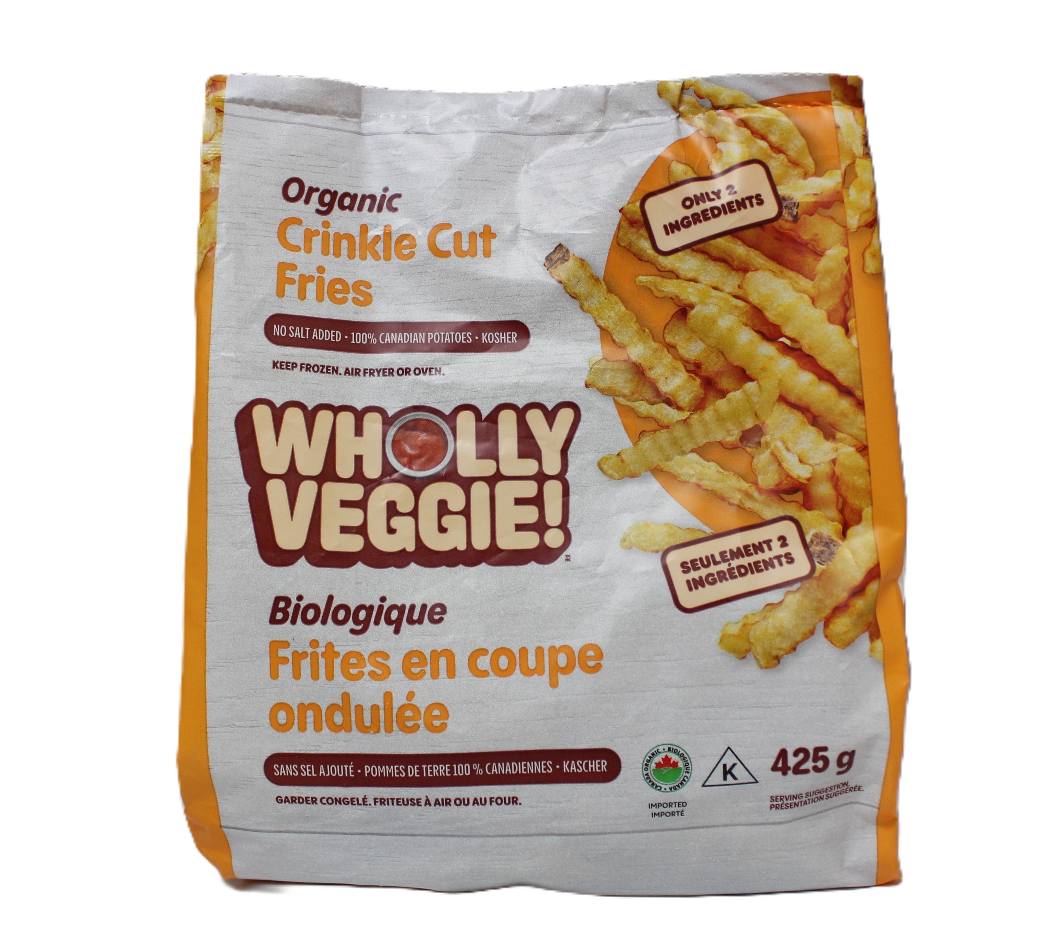 Organic Crinkle Cut Fries